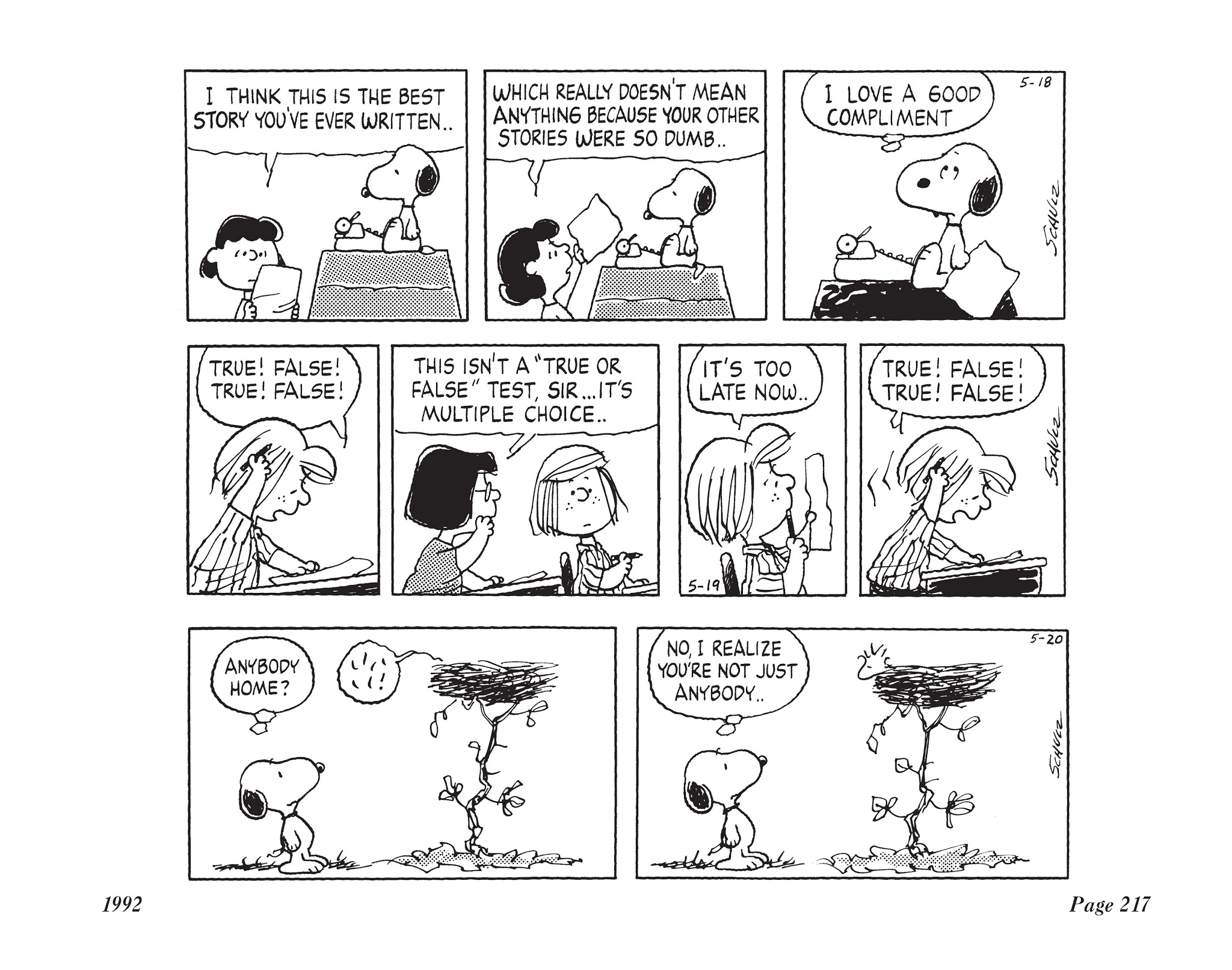 Read online The Complete Peanuts comic -  Issue # TPB 21 - 231
