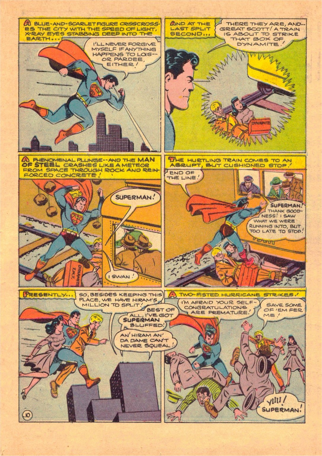 Read online Superman (1939) comic -  Issue #27 - 38