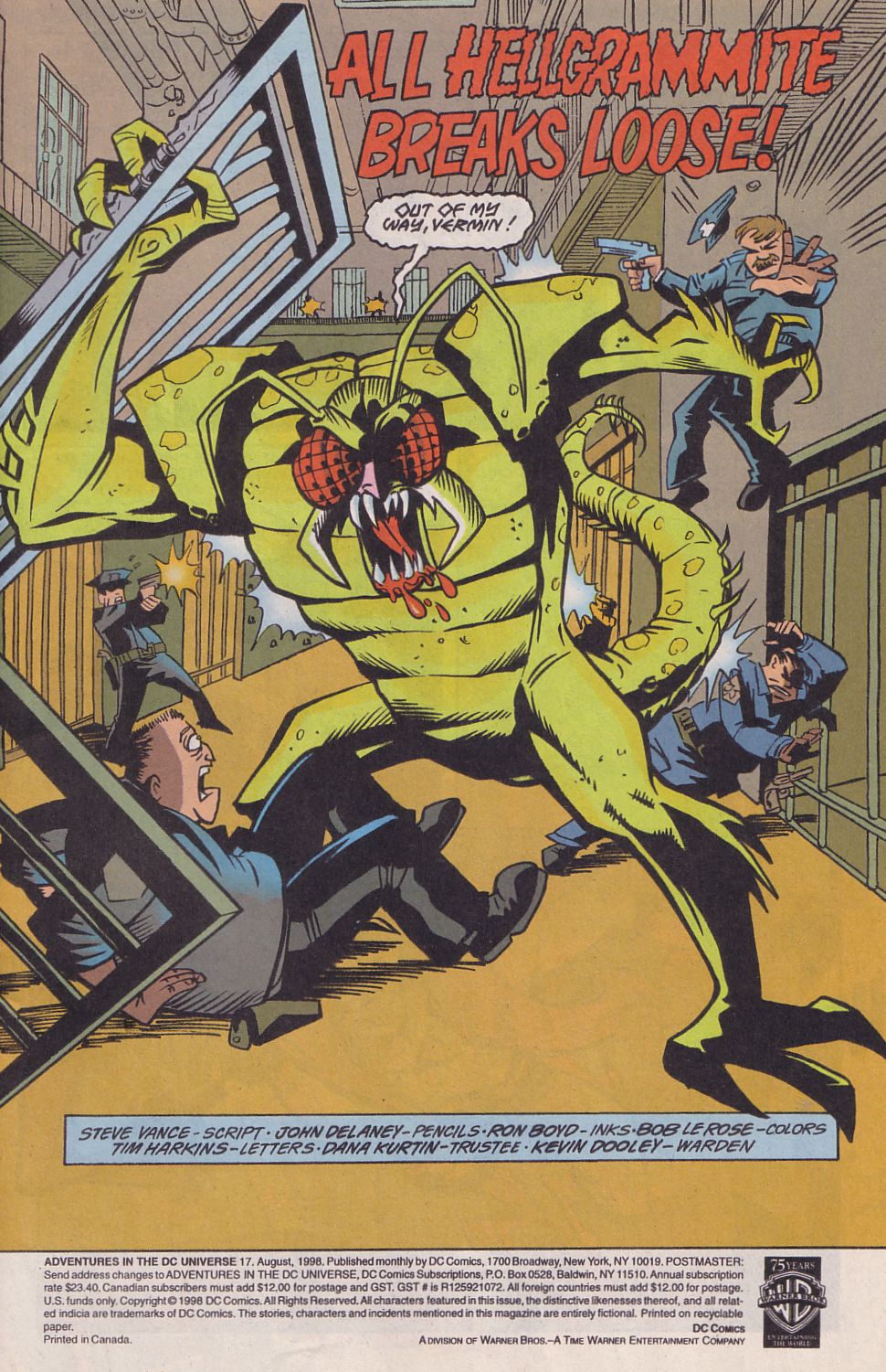 Read online Adventures in the DC Universe comic -  Issue #17 - 2