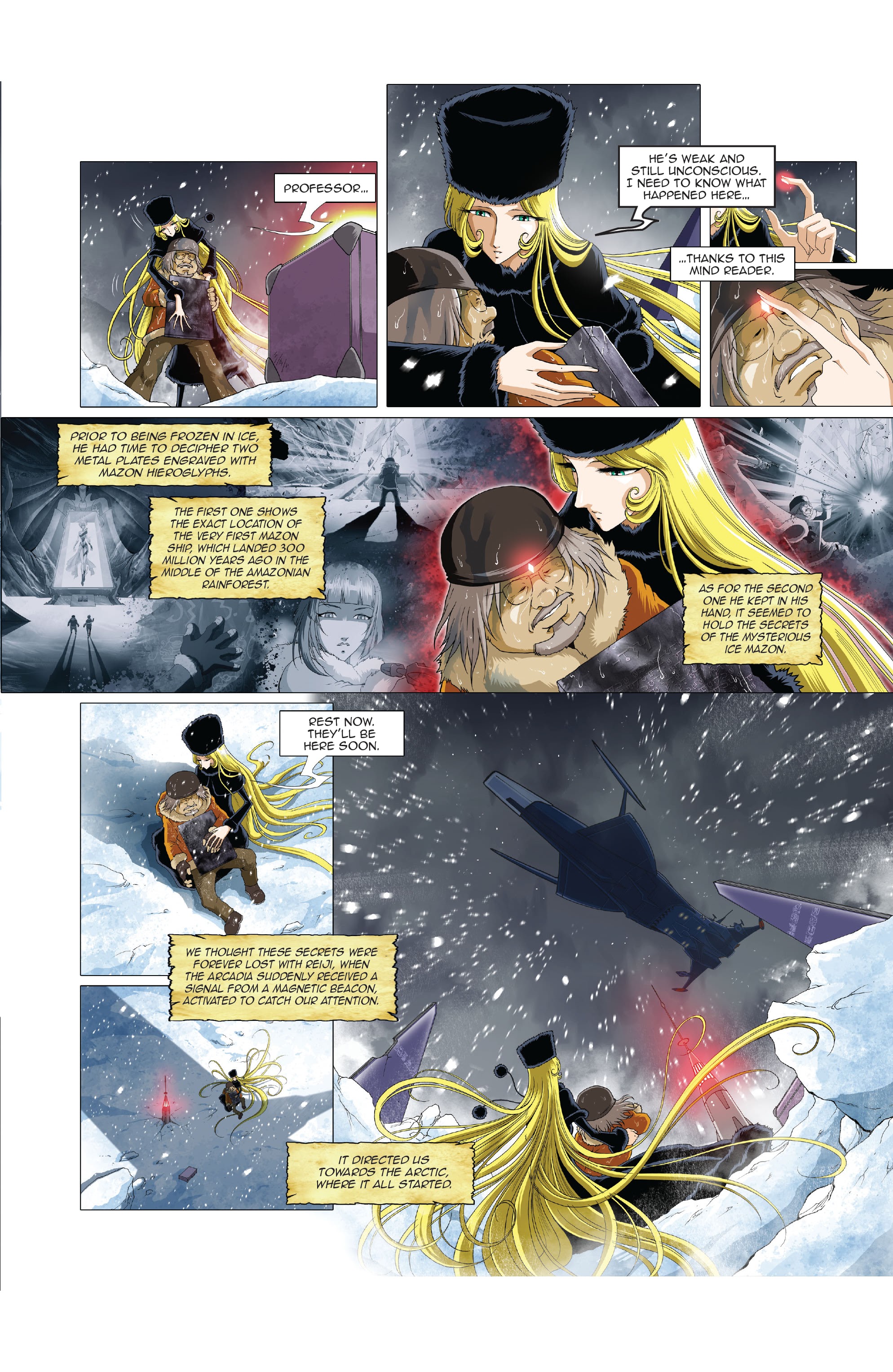 Read online Space Pirate Captain Harlock comic -  Issue #3 - 5