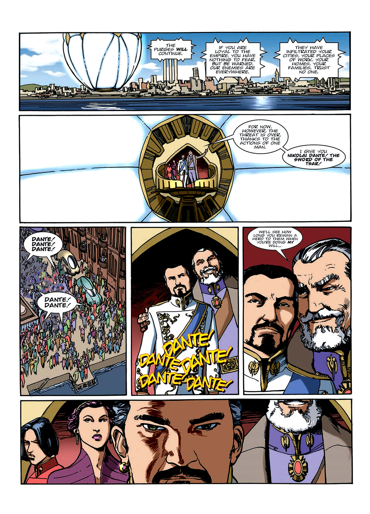Read online Nikolai Dante comic -  Issue # TPB 7 - 164