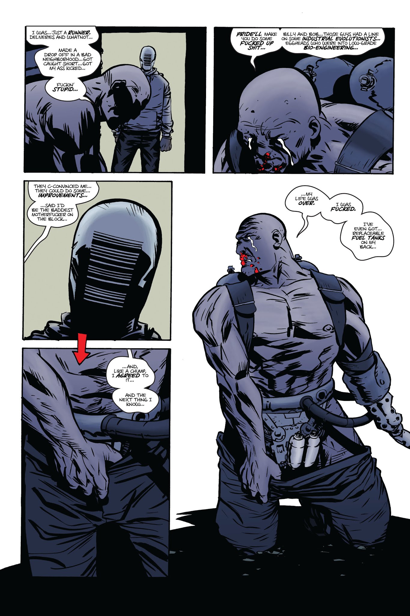 Read online Codeflesh, The Definitive Edition Hardcover comic -  Issue # TPB - 86