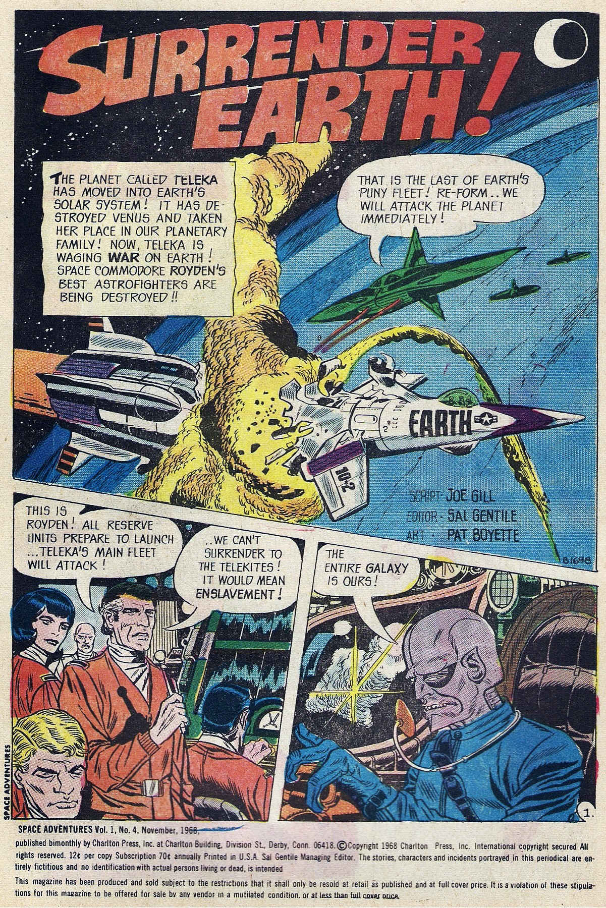 Read online Space Adventures (1968) comic -  Issue #4 - 3