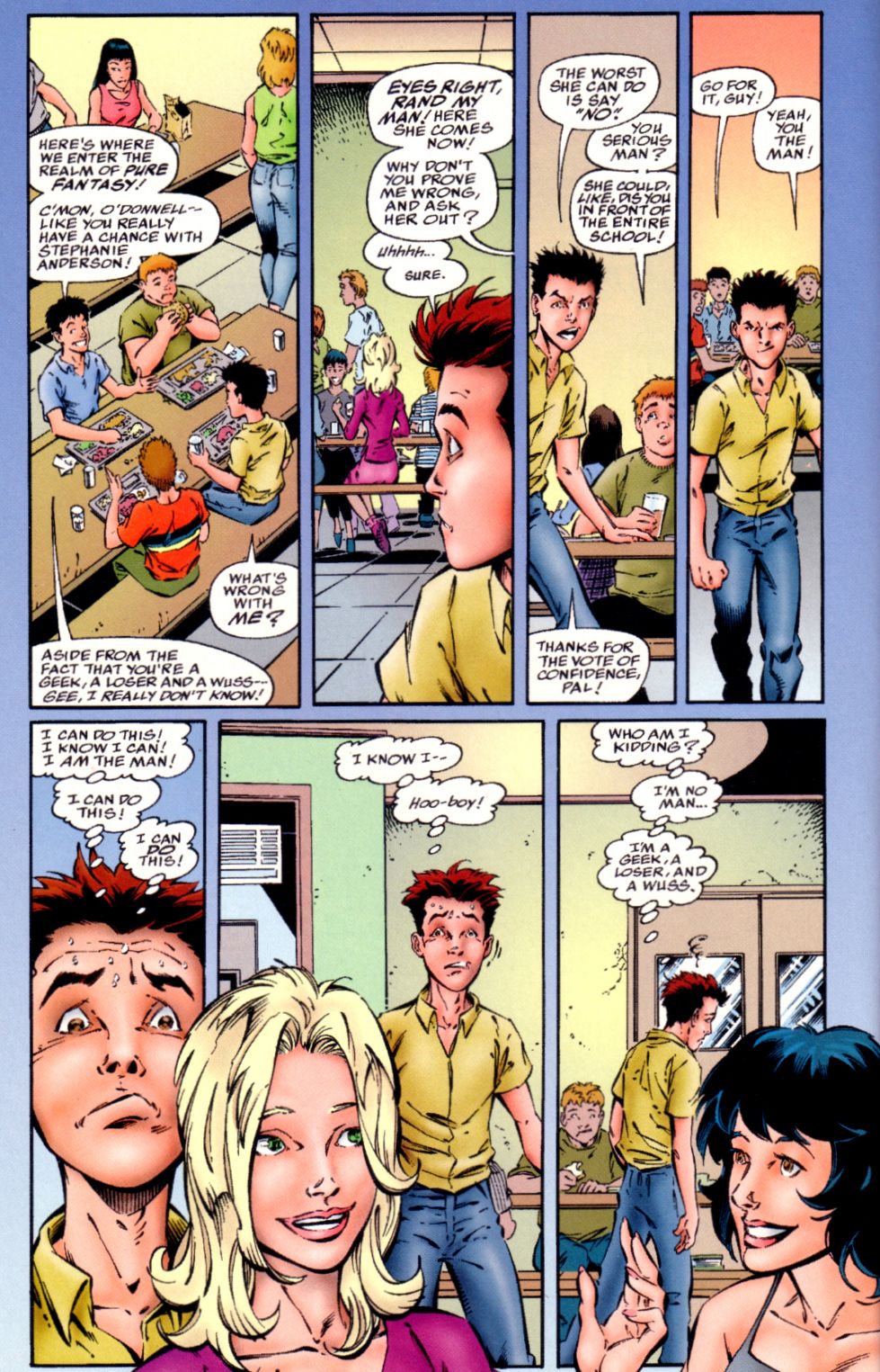 Read online Randy O'Donnell is The M@N comic -  Issue #1 - 8