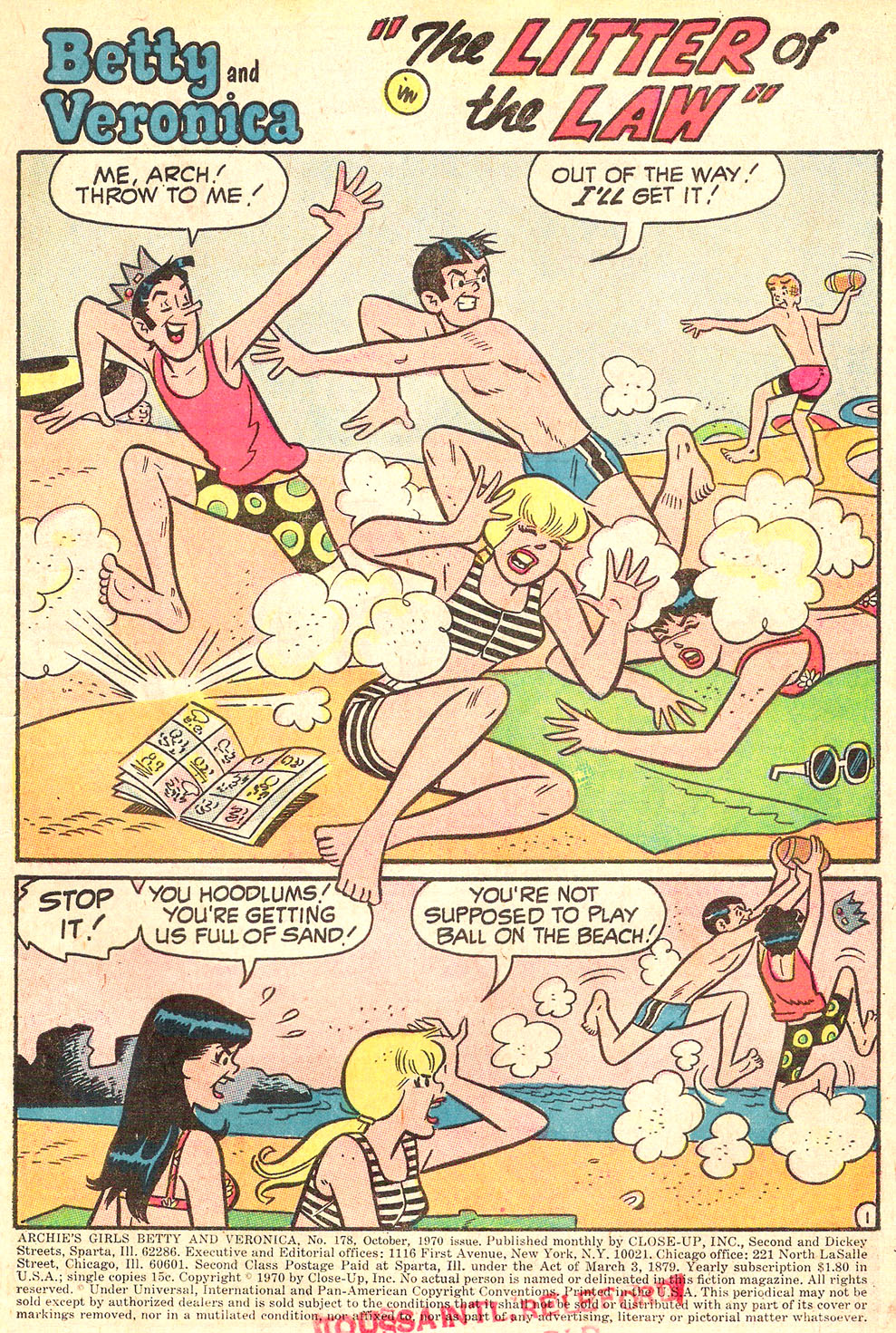 Read online Archie's Girls Betty and Veronica comic -  Issue #178 - 3
