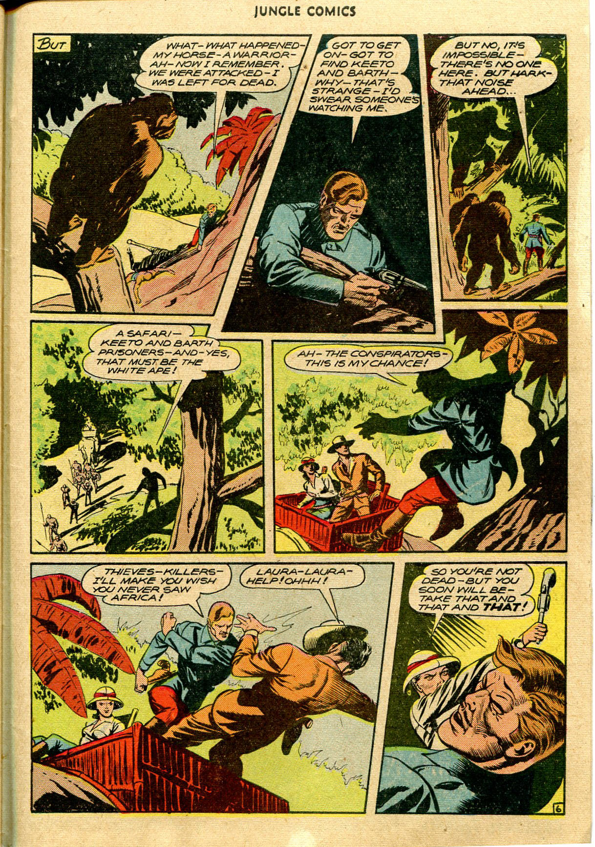 Read online Jungle Comics comic -  Issue #79 - 42