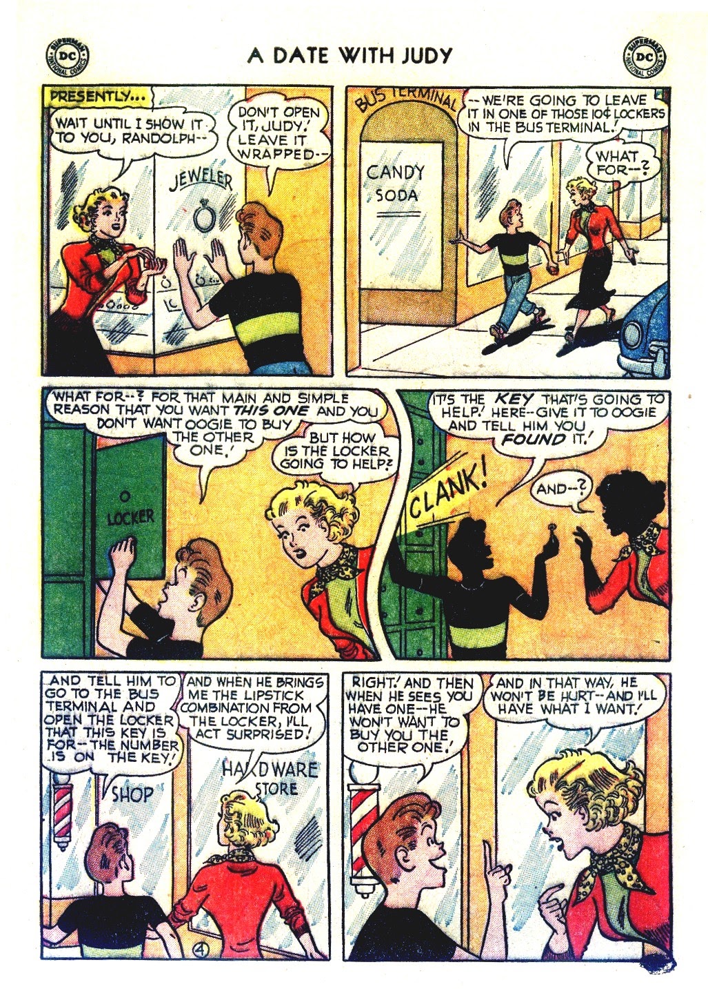 Read online A Date with Judy comic -  Issue #38 - 6