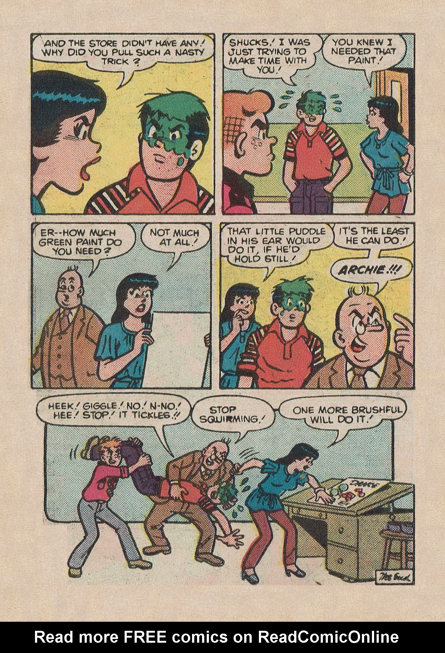 Read online Archie Digest Magazine comic -  Issue #81 - 109