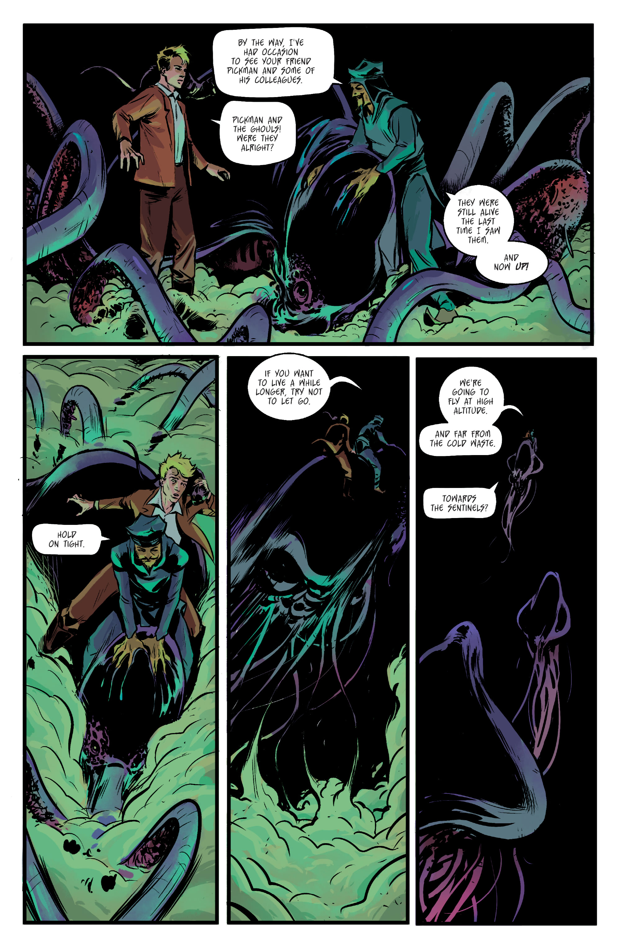 Read online Lovecraft Unknown Kadath comic -  Issue #6 - 20