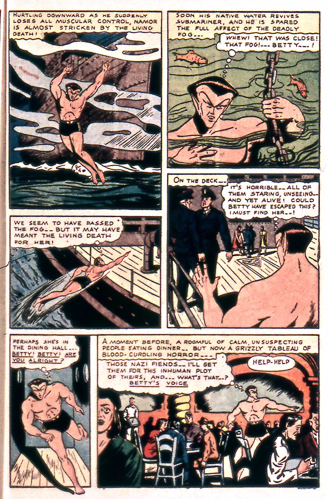 Read online Sub-Mariner Comics comic -  Issue #14 - 9