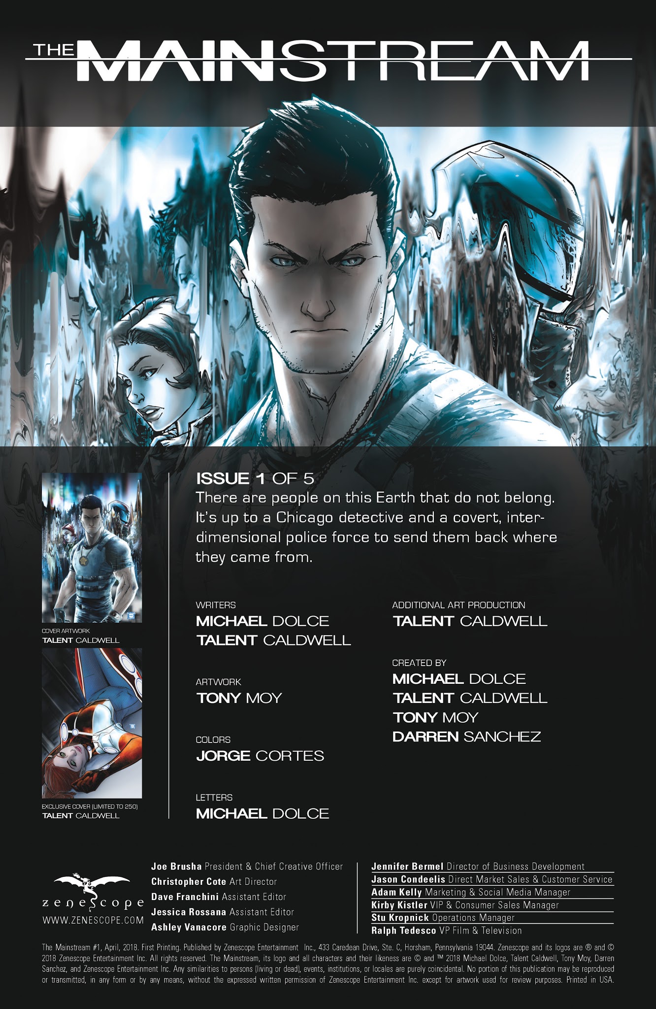 Read online Mainstream comic -  Issue #1 - 2