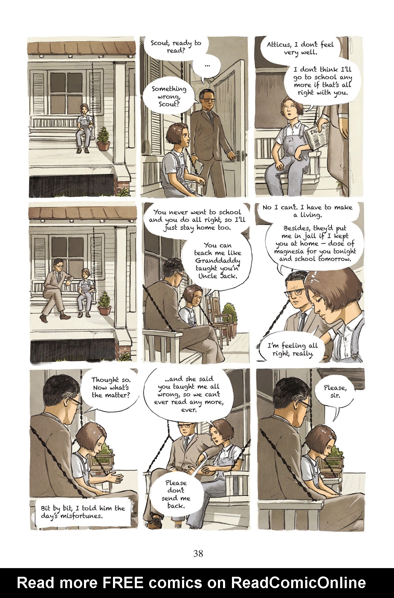 Read online To Kill a Mockingbird: A Graphic Novel comic -  Issue # TPB (Part 1) - 46