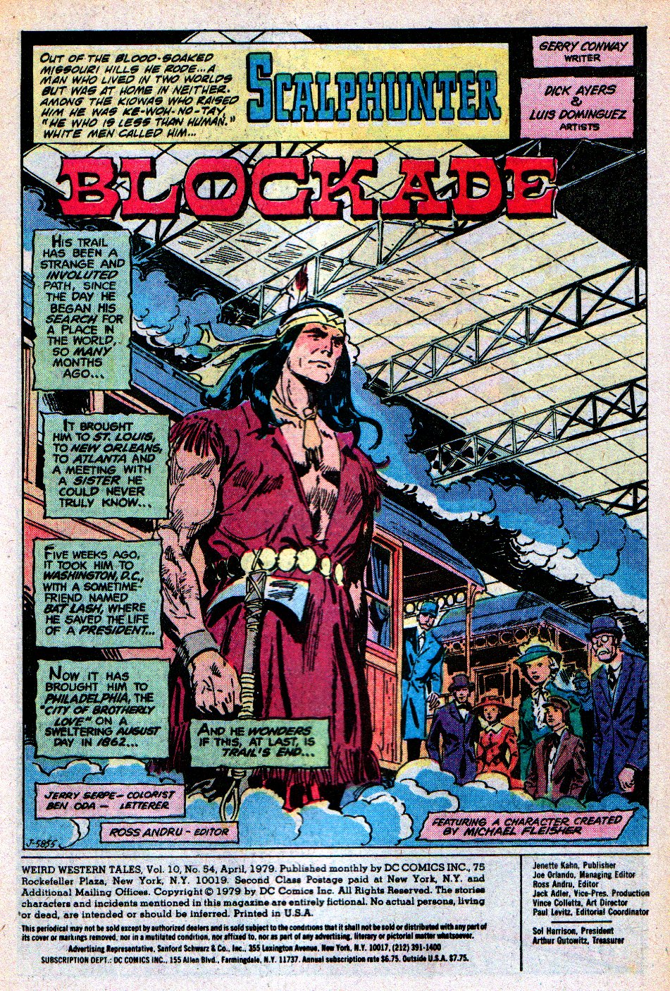 Read online Weird Western Tales (1972) comic -  Issue #54 - 2