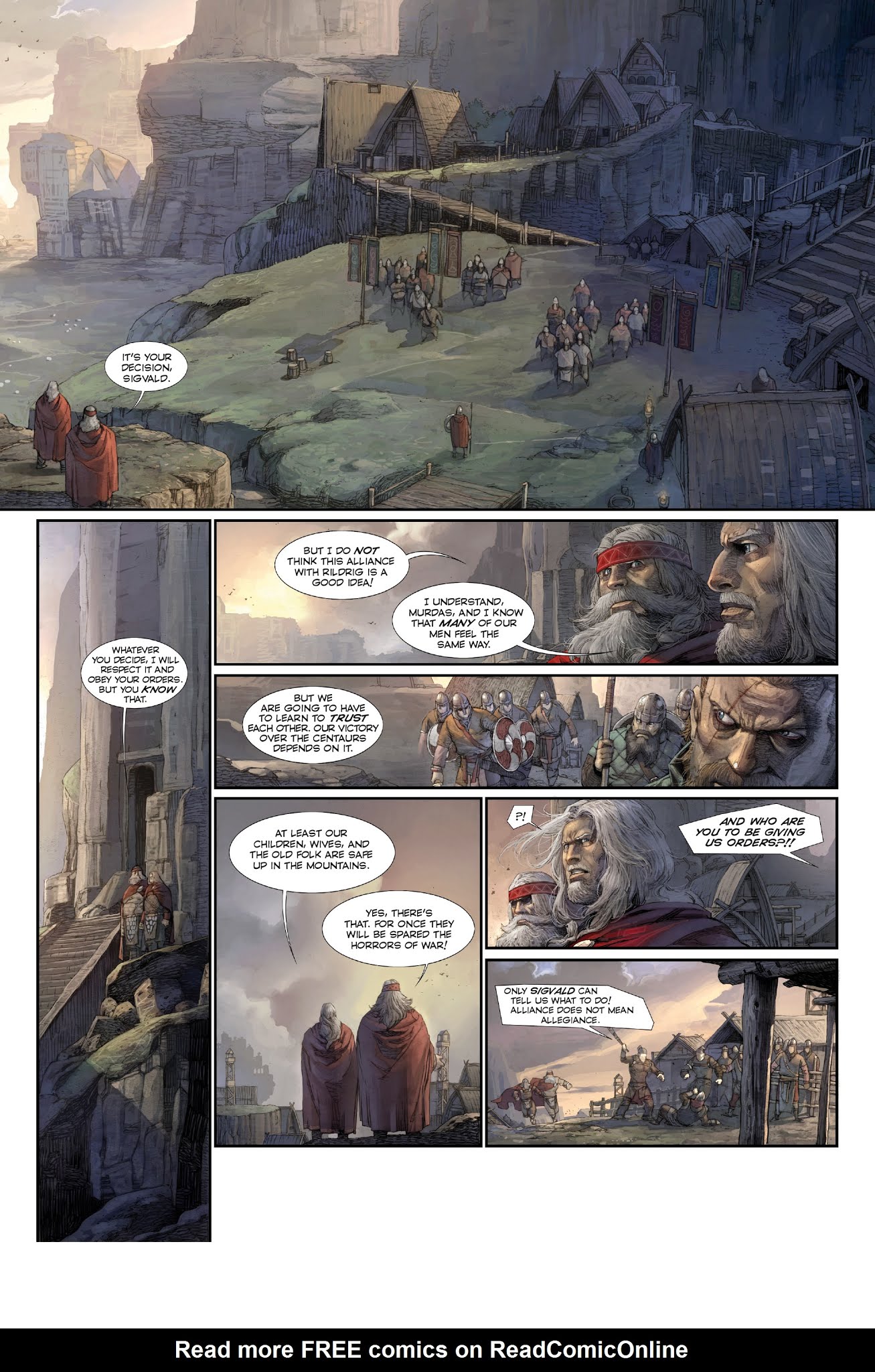 Read online Konungar: War of Crowns comic -  Issue #2 - 4