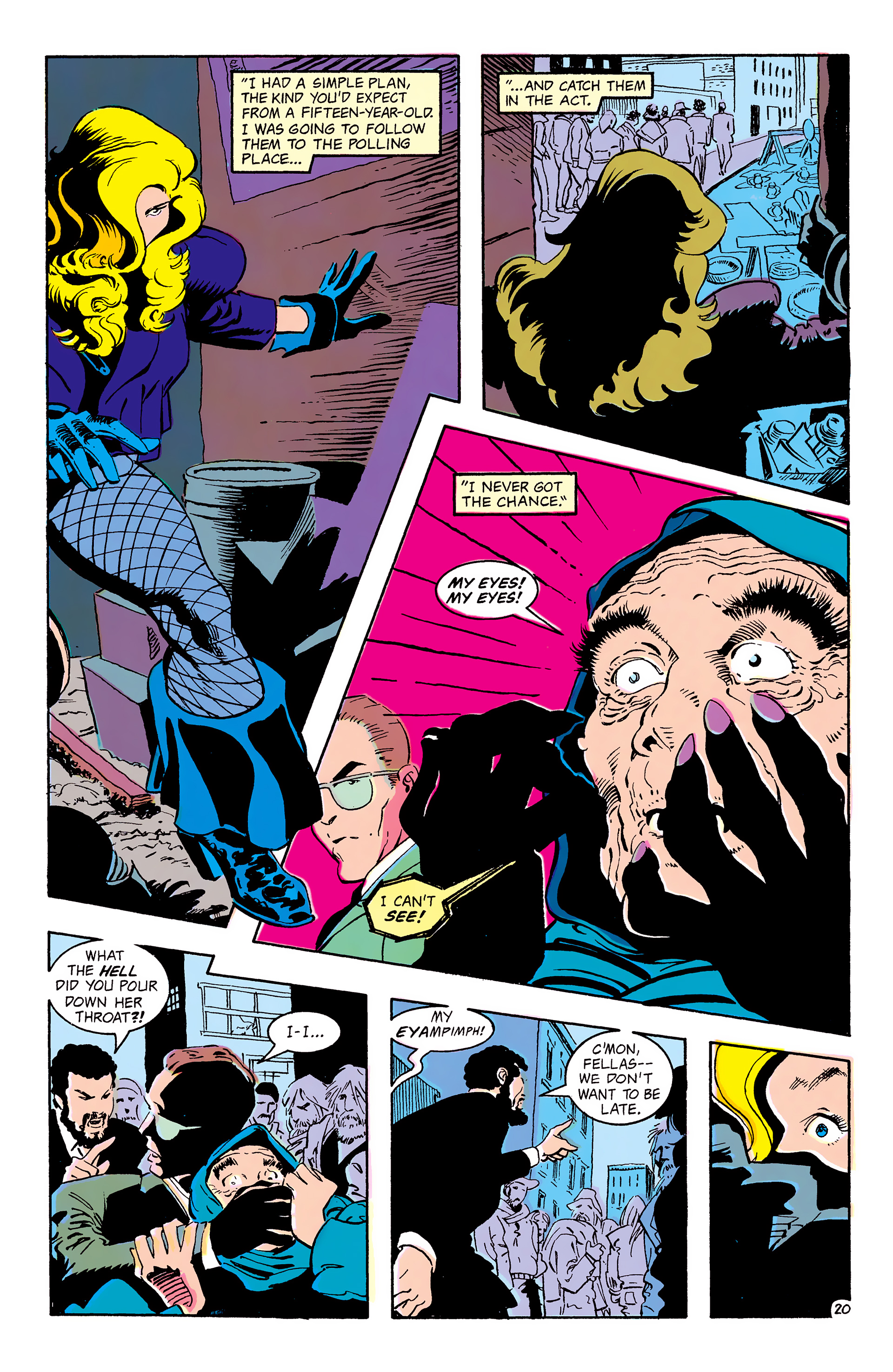 Read online Black Canary (1993) comic -  Issue #1 - 21