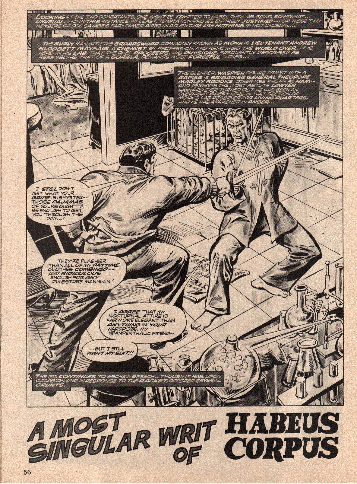 Read online Doc Savage (1975) comic -  Issue #3 - 56