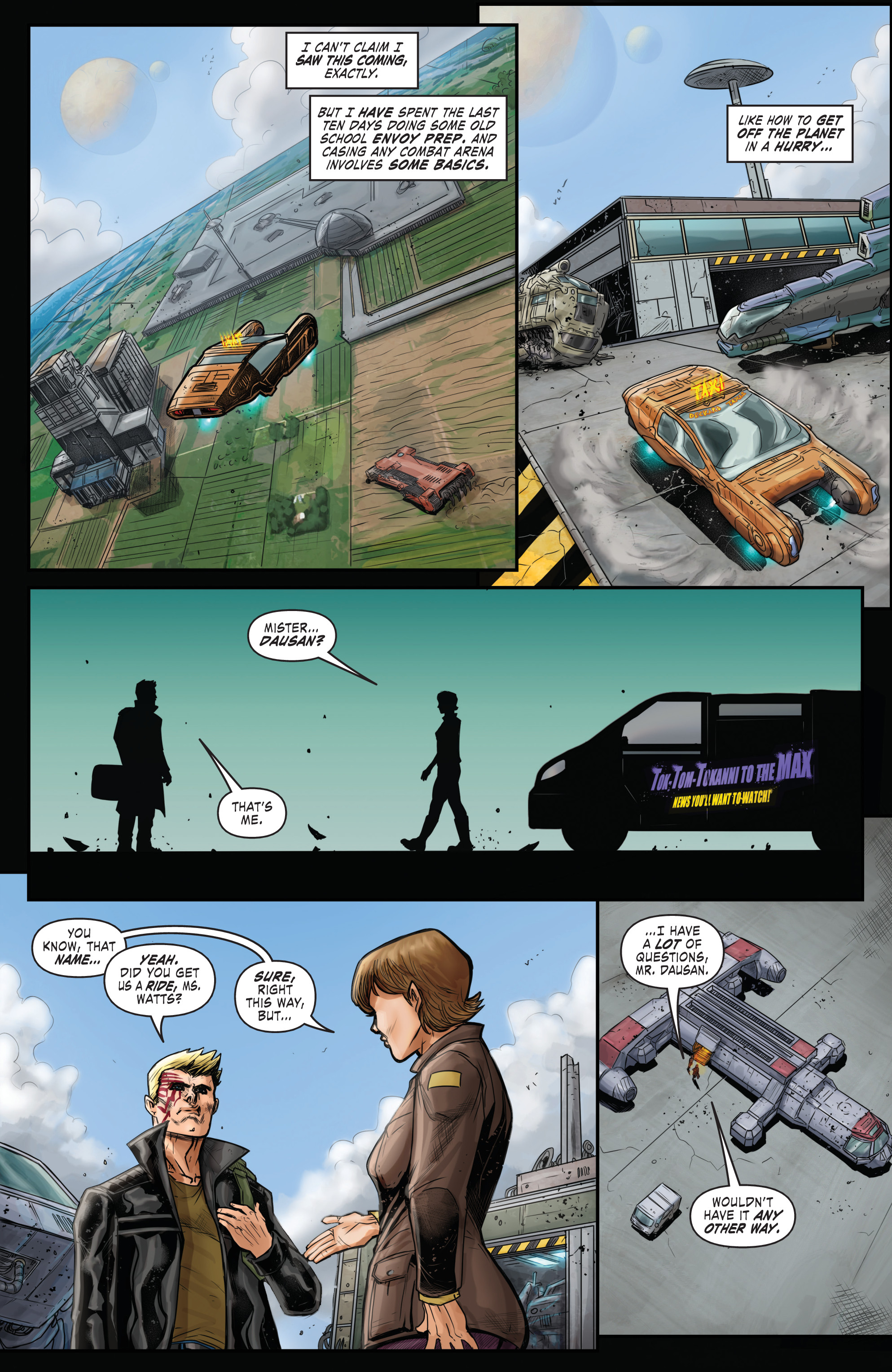 Read online Altered Carbon: Download Blues comic -  Issue # TPB - 104