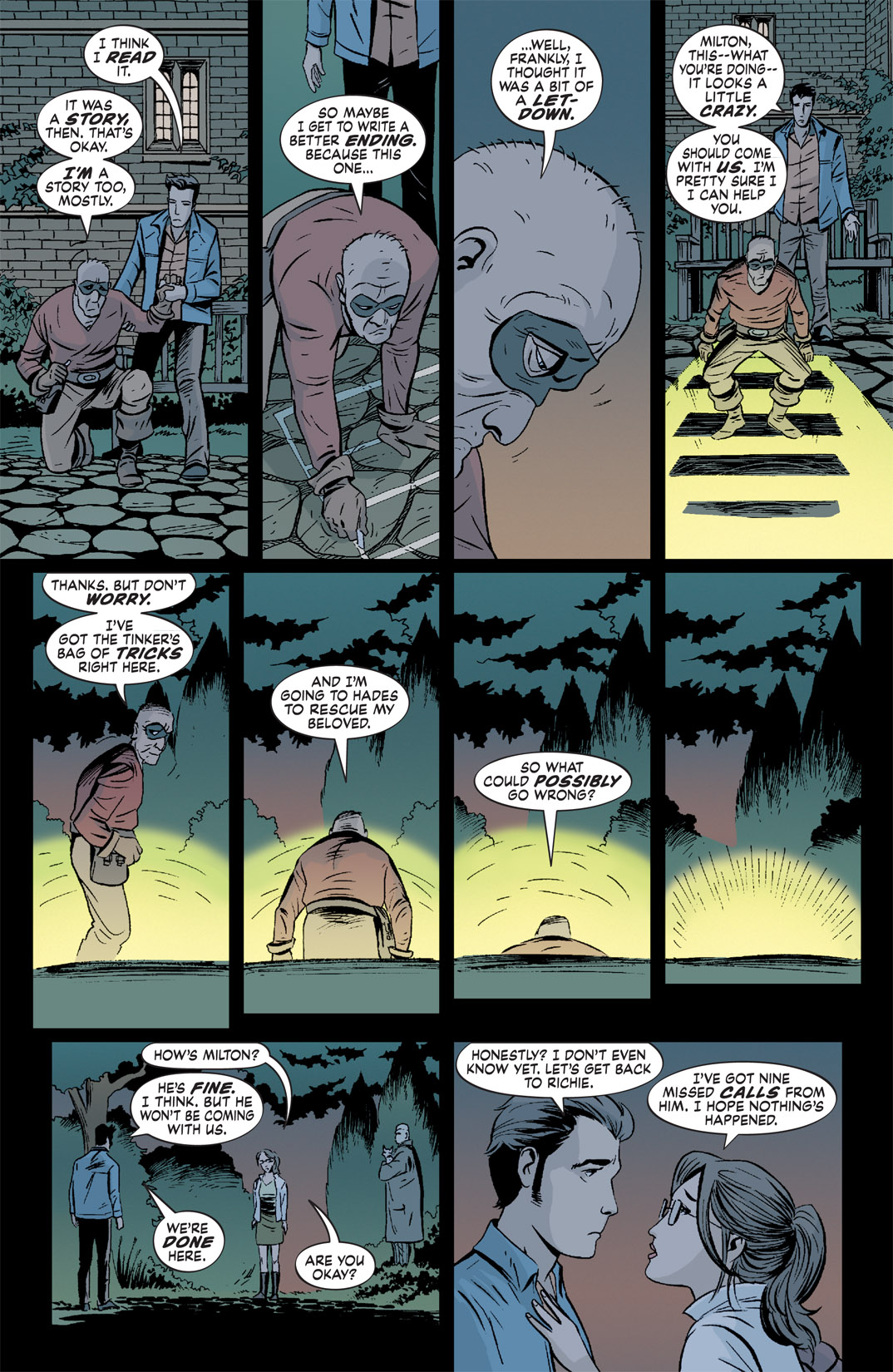 Read online The Unwritten comic -  Issue #30 - 18