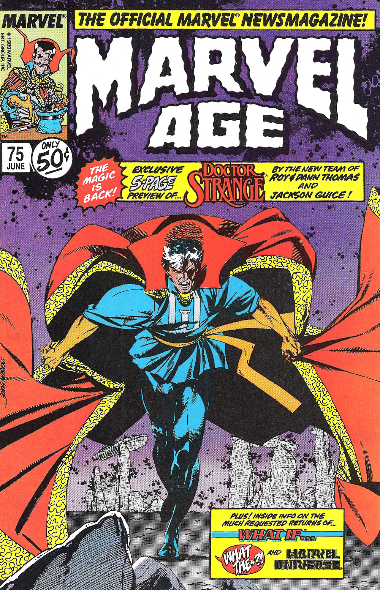 Read online Marvel Age comic -  Issue #75 - 1