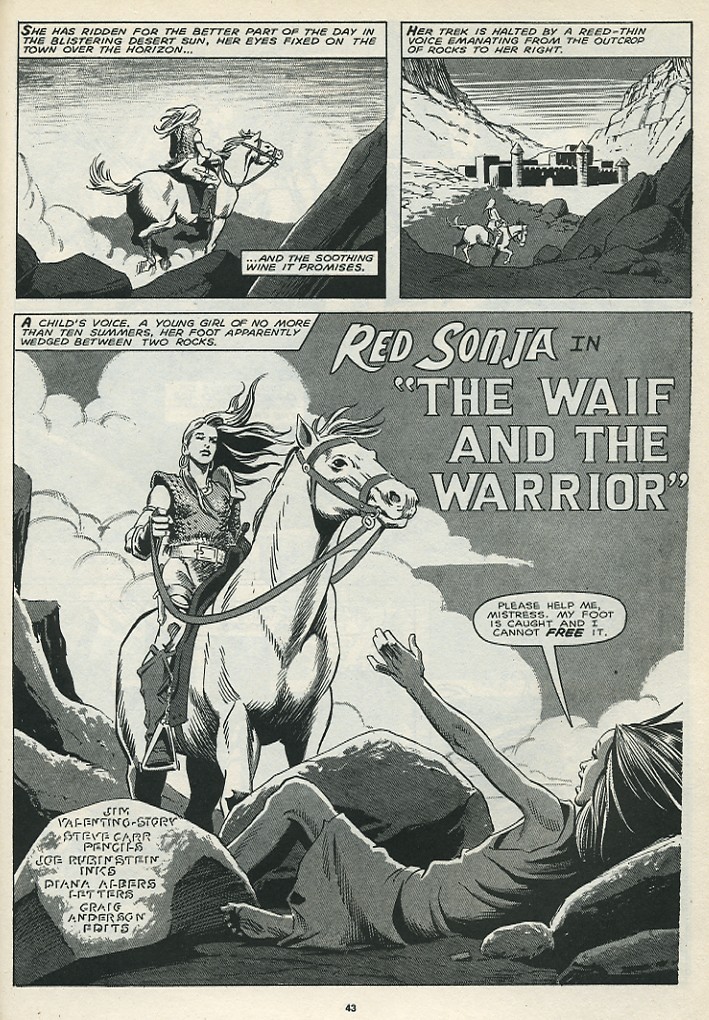 Read online The Savage Sword Of Conan comic -  Issue #172 - 45