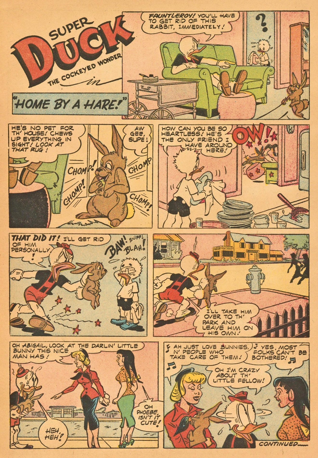 Read online Super Duck Comics comic -  Issue #63 - 31