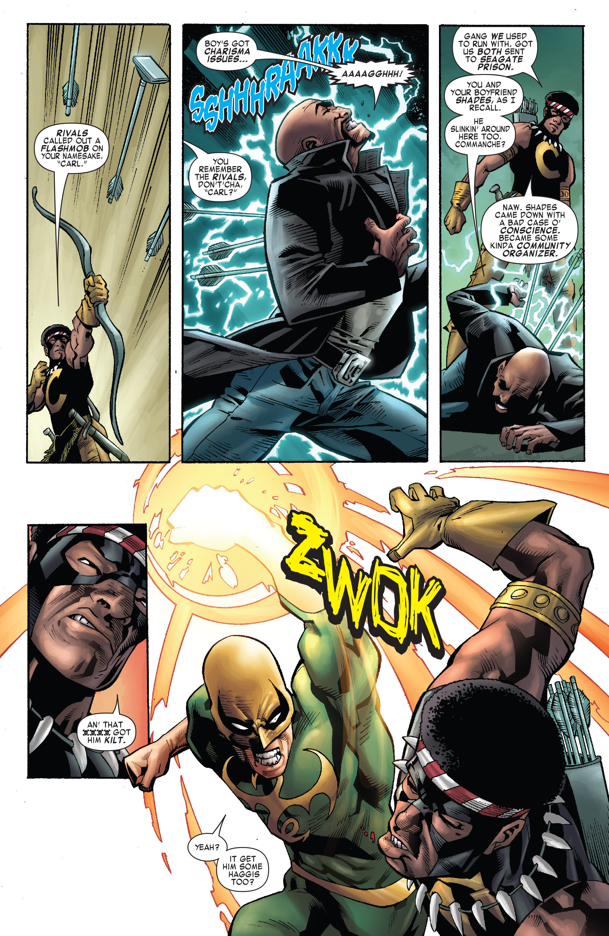 Read online Shadowland: Power Man comic -  Issue #2 - 16