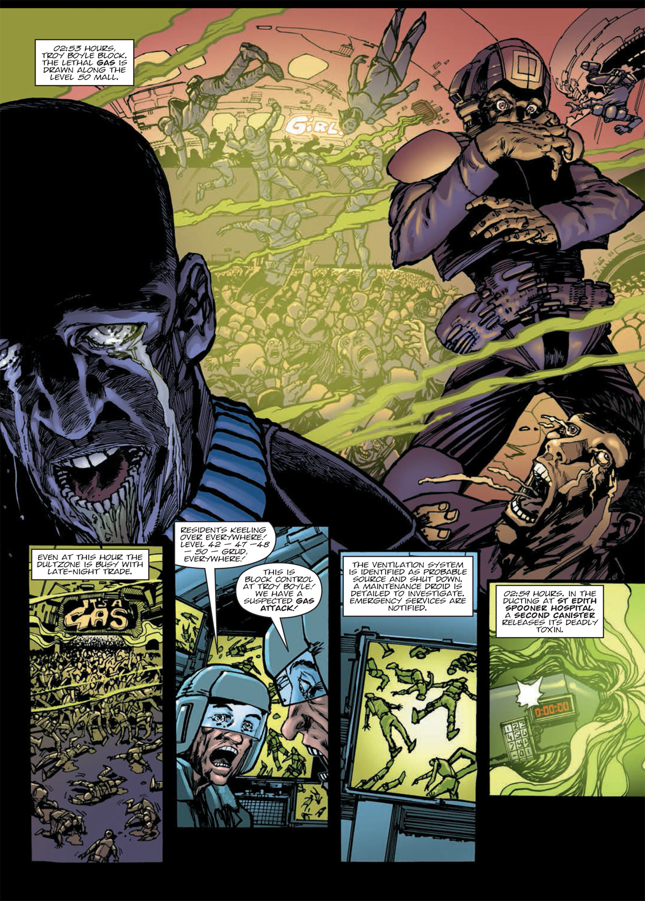 Read online Judge Dredd: Day of Chaos: Endgame comic -  Issue # TPB (Part 1) - 54