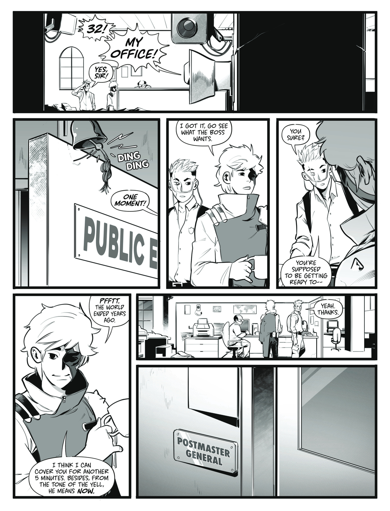 Read online Postmasters comic -  Issue #1 - 19