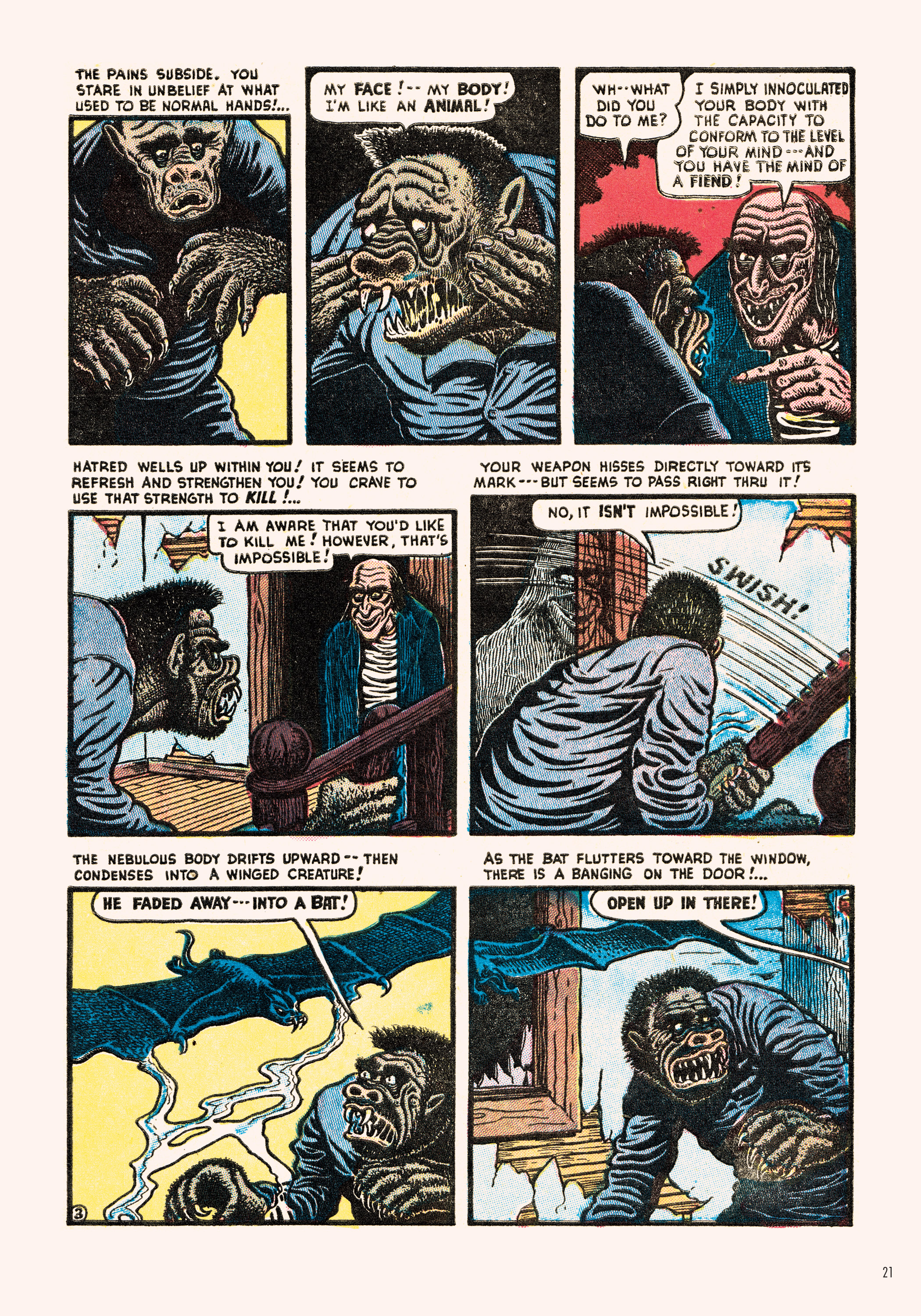 Read online Classic Monsters of Pre-Code Horror Comics: Swamp Monsters comic -  Issue # TPB - 21