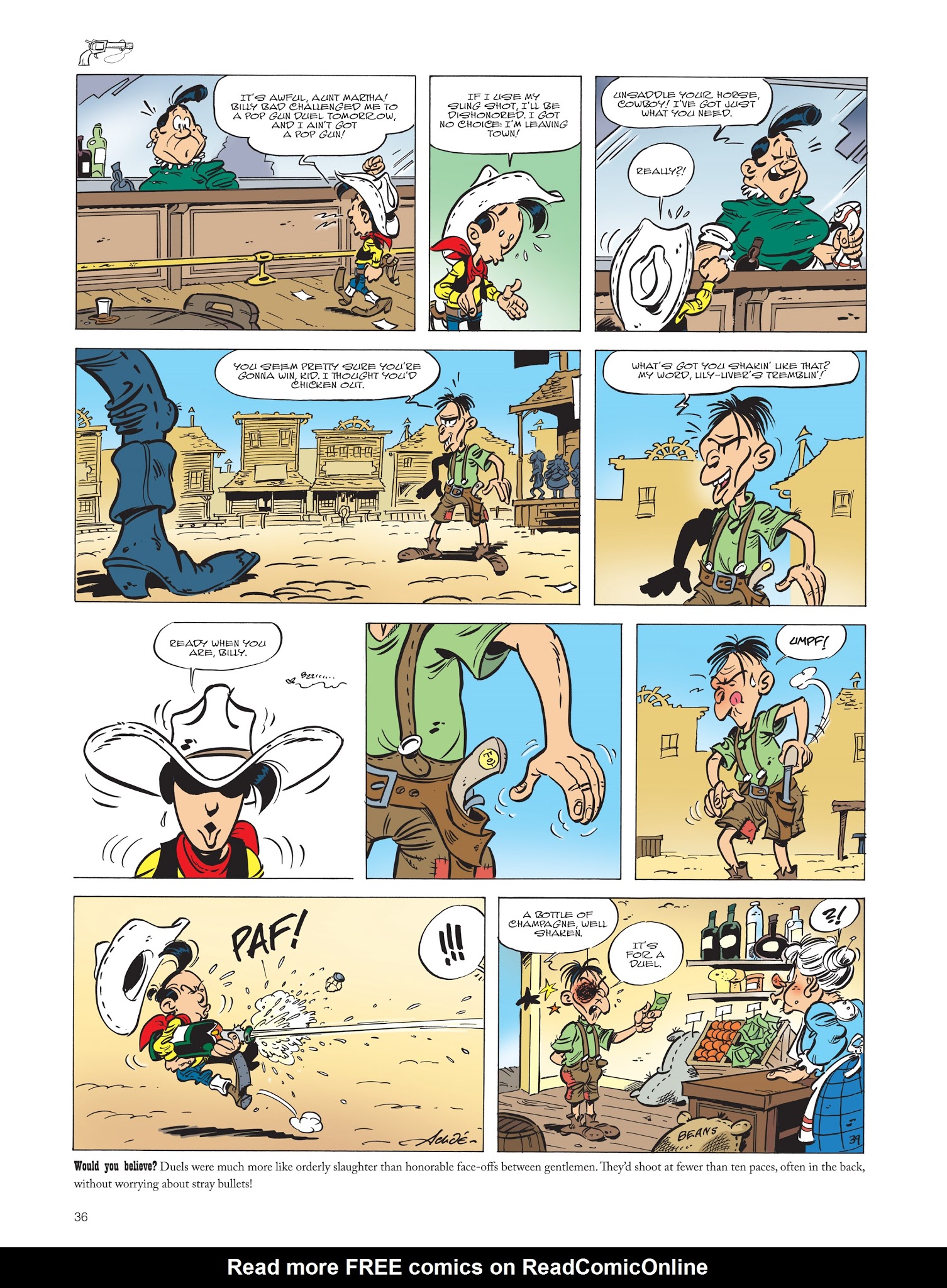 Read online The Adventures of Kid Lucky comic -  Issue #1 - 37