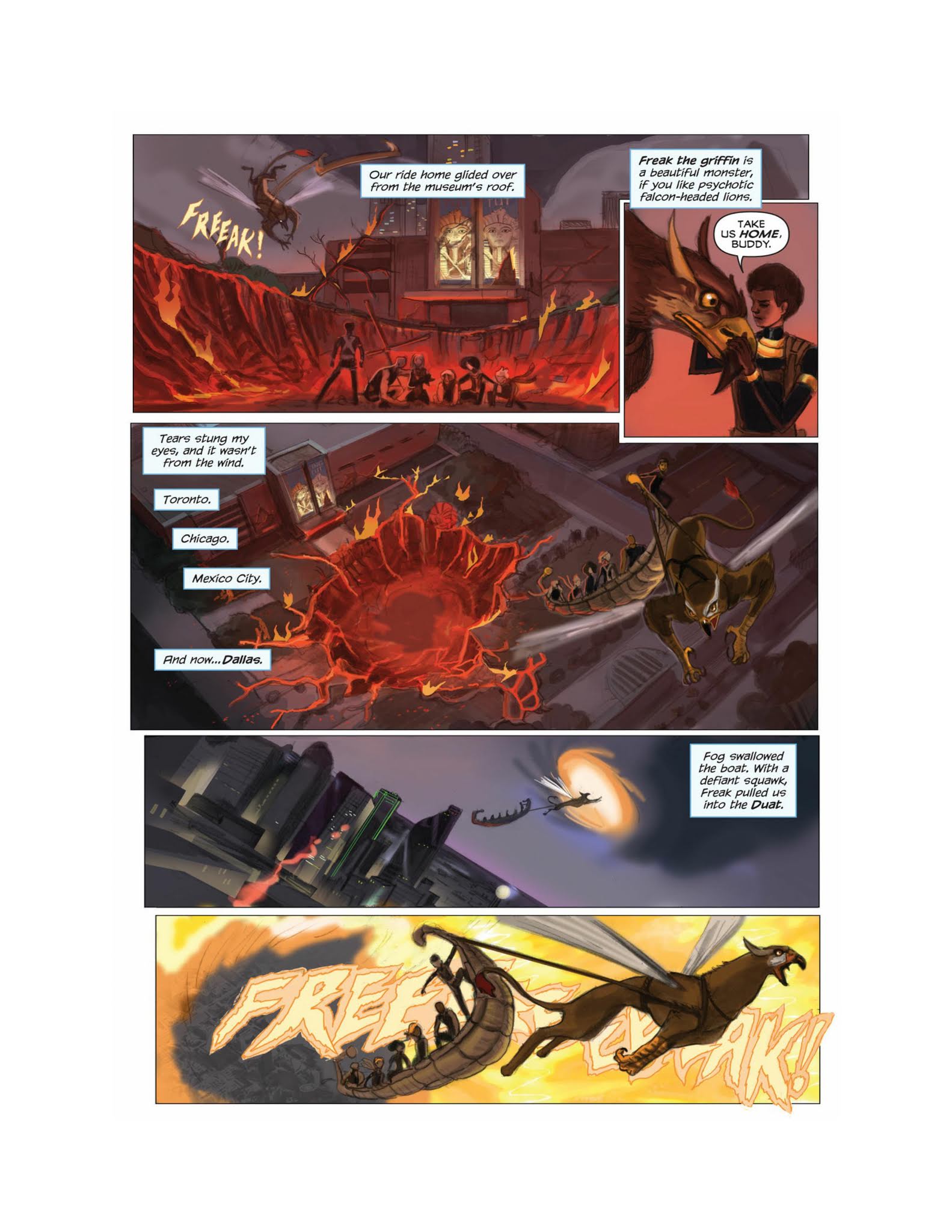 Read online The Kane Chronicles comic -  Issue # TPB 3 (Part 1) - 21