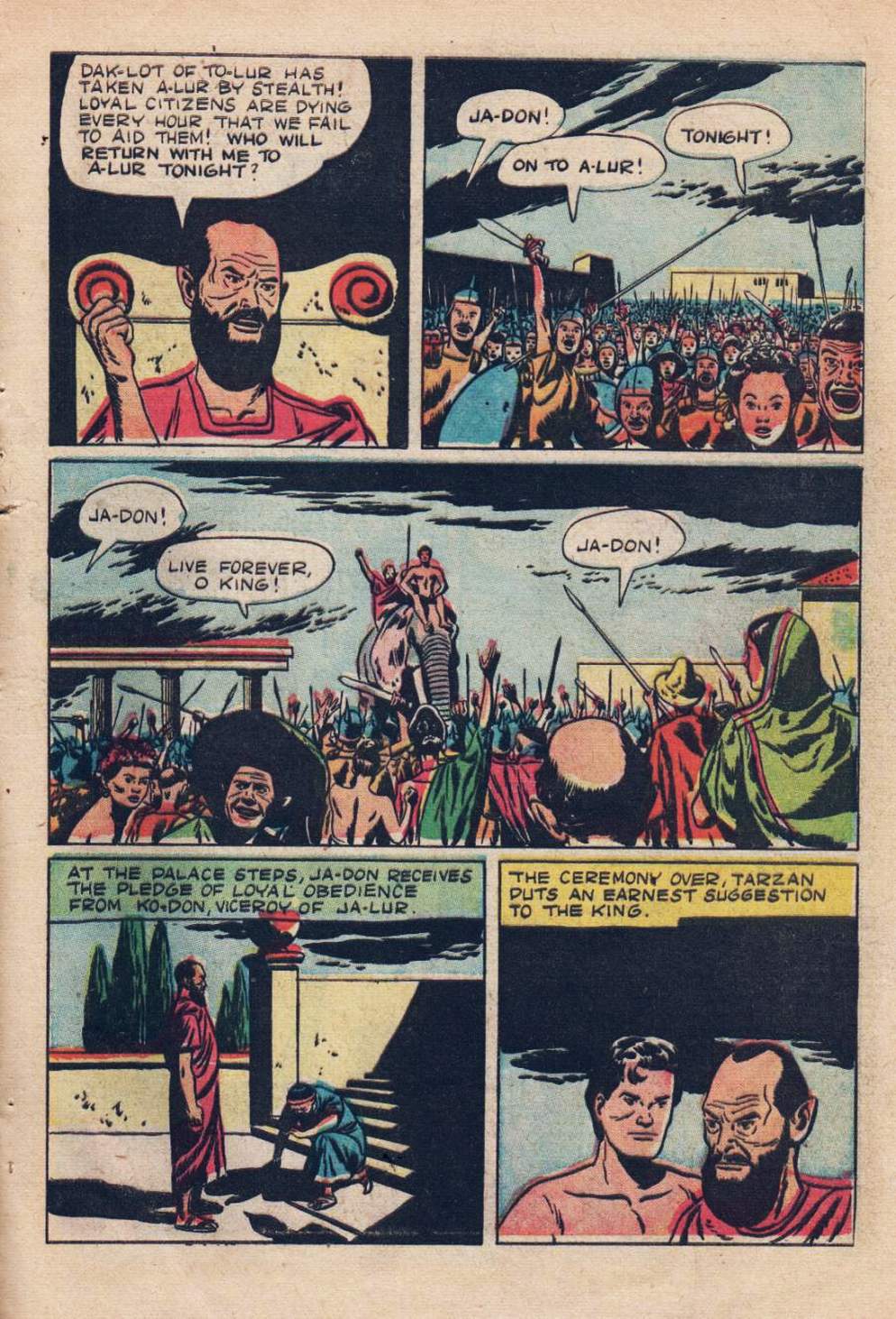 Read online Tarzan (1948) comic -  Issue #9 - 21