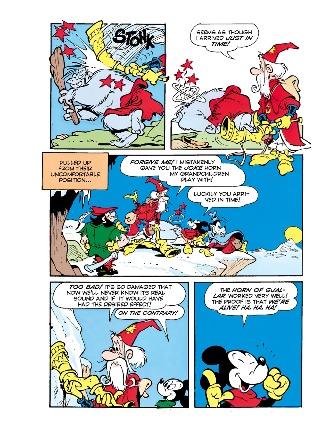Read online Mickey Mouse in the Sword of Ice comic -  Issue #3 - 12