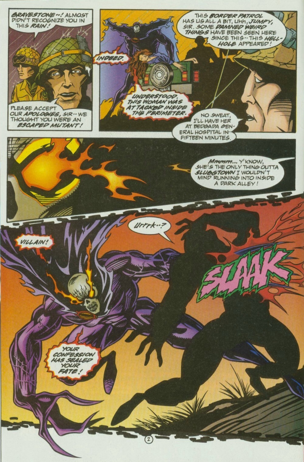 Read online Gravestone comic -  Issue #5 - 4