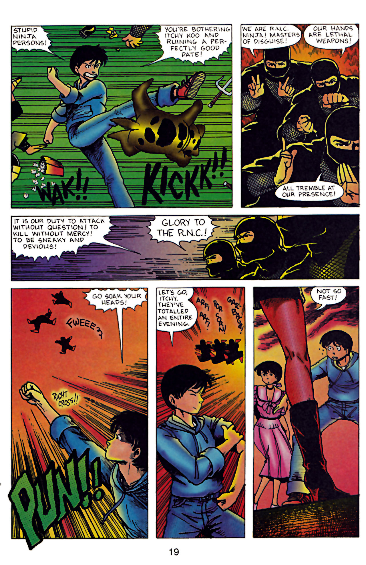Read online Ninja High School In Color comic -  Issue #7 - 21