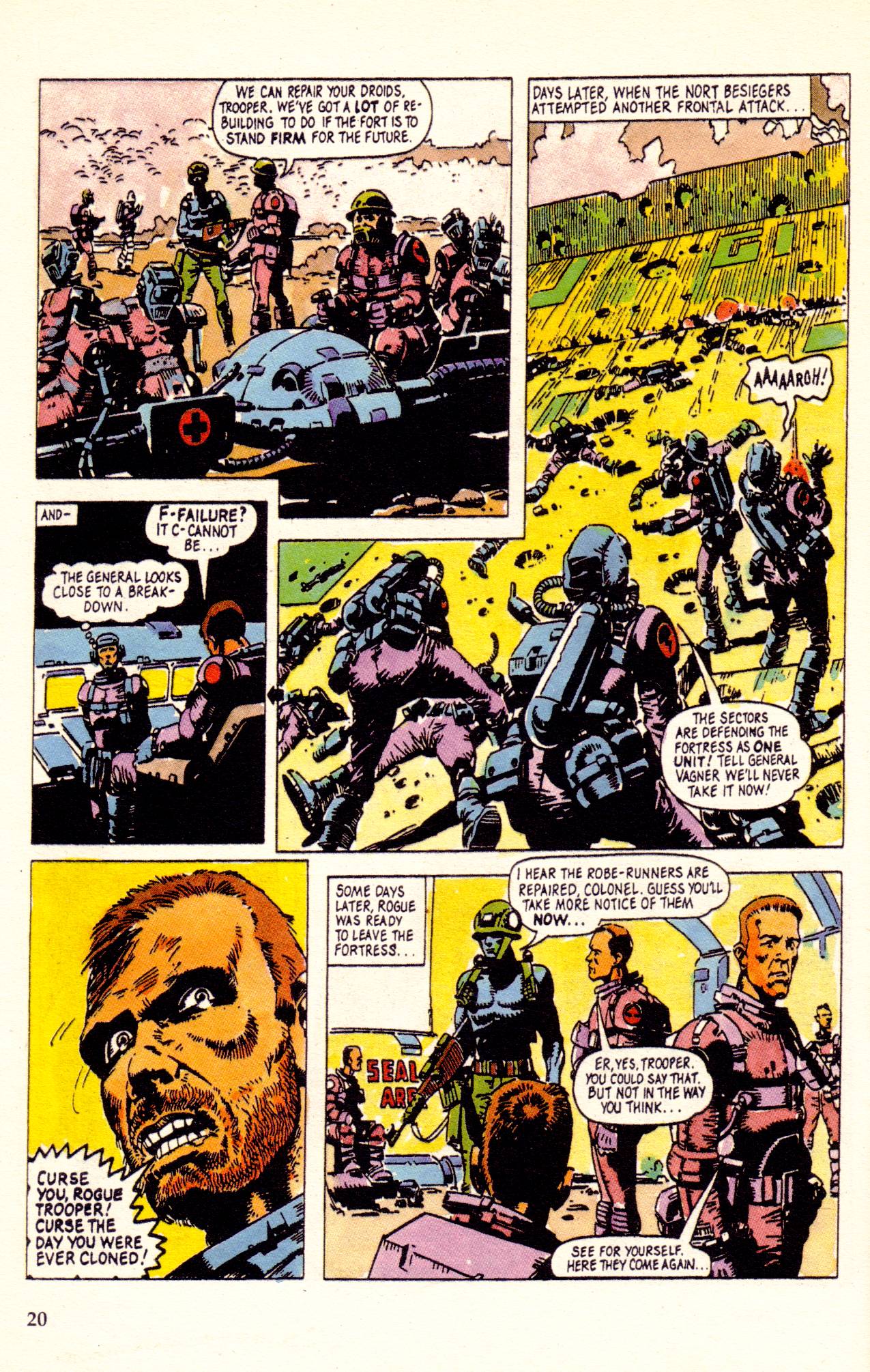 Read online Rogue Trooper (1986) comic -  Issue #11 - 21