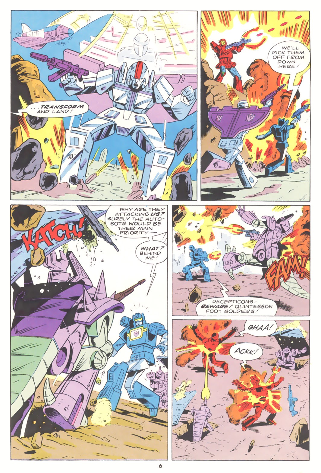 Read online The Transformers (UK) comic -  Issue #185 - 6