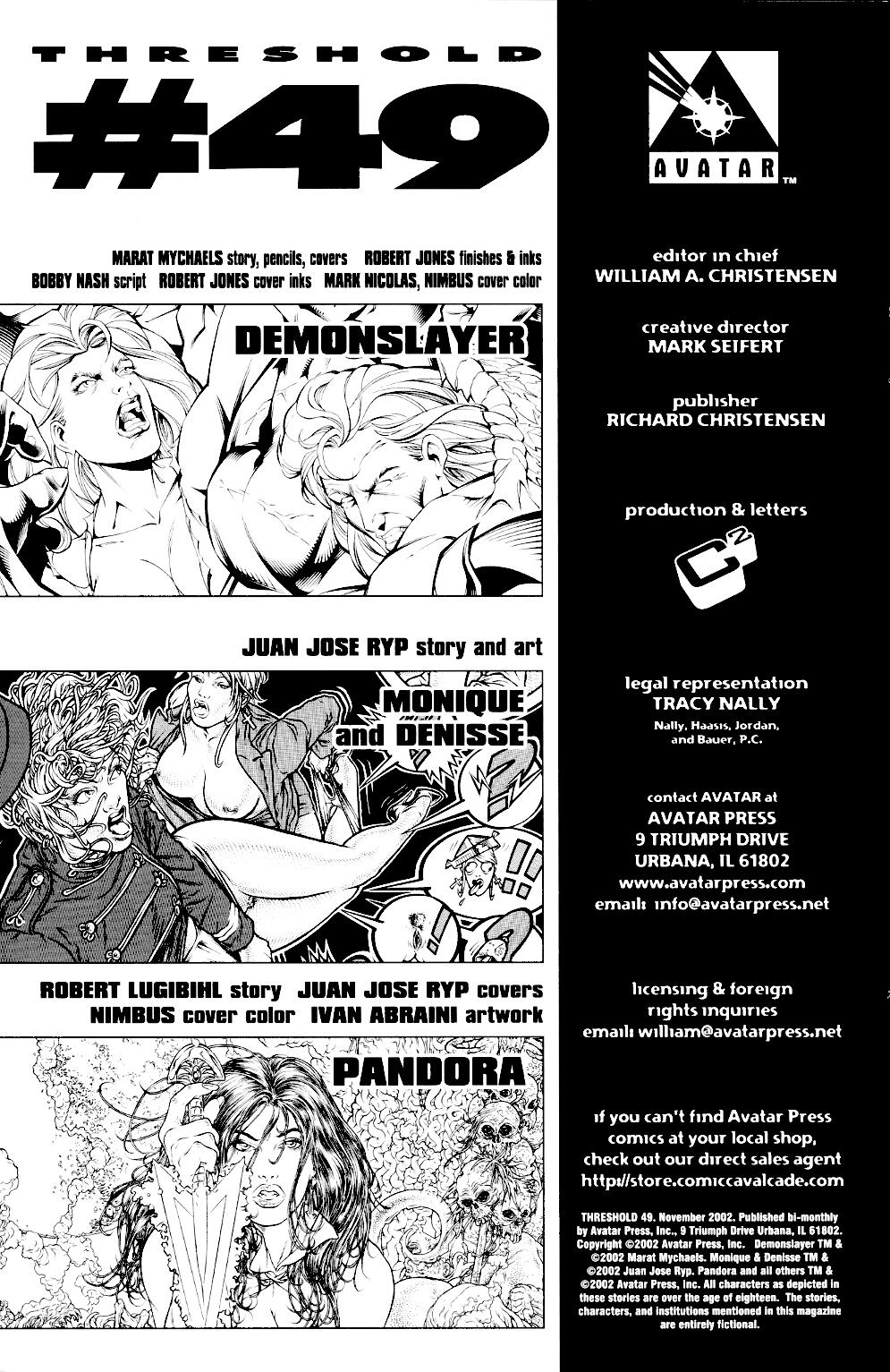 Read online Threshold (1998) comic -  Issue #49 - 2