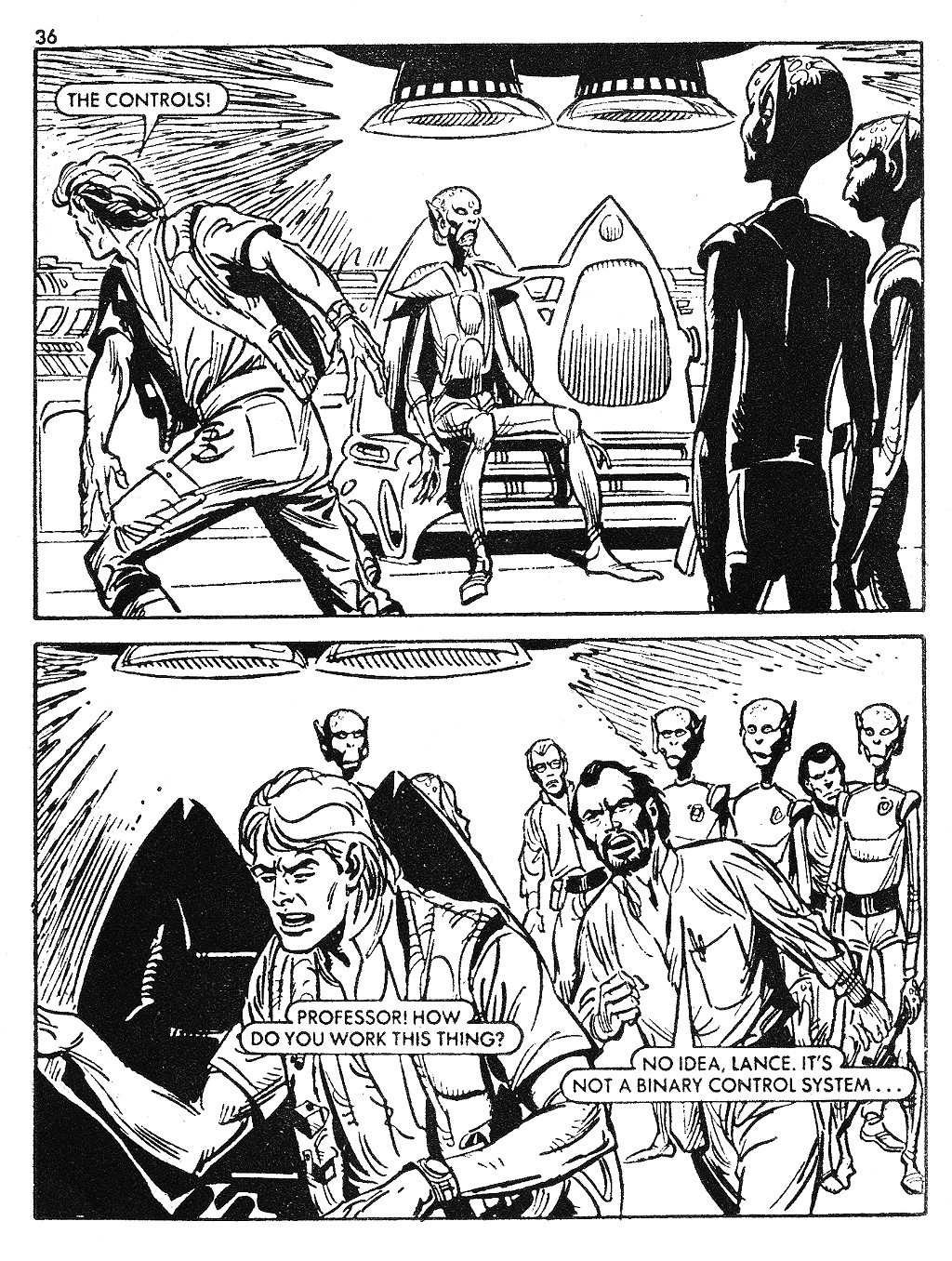 Read online Starblazer comic -  Issue #79 - 36