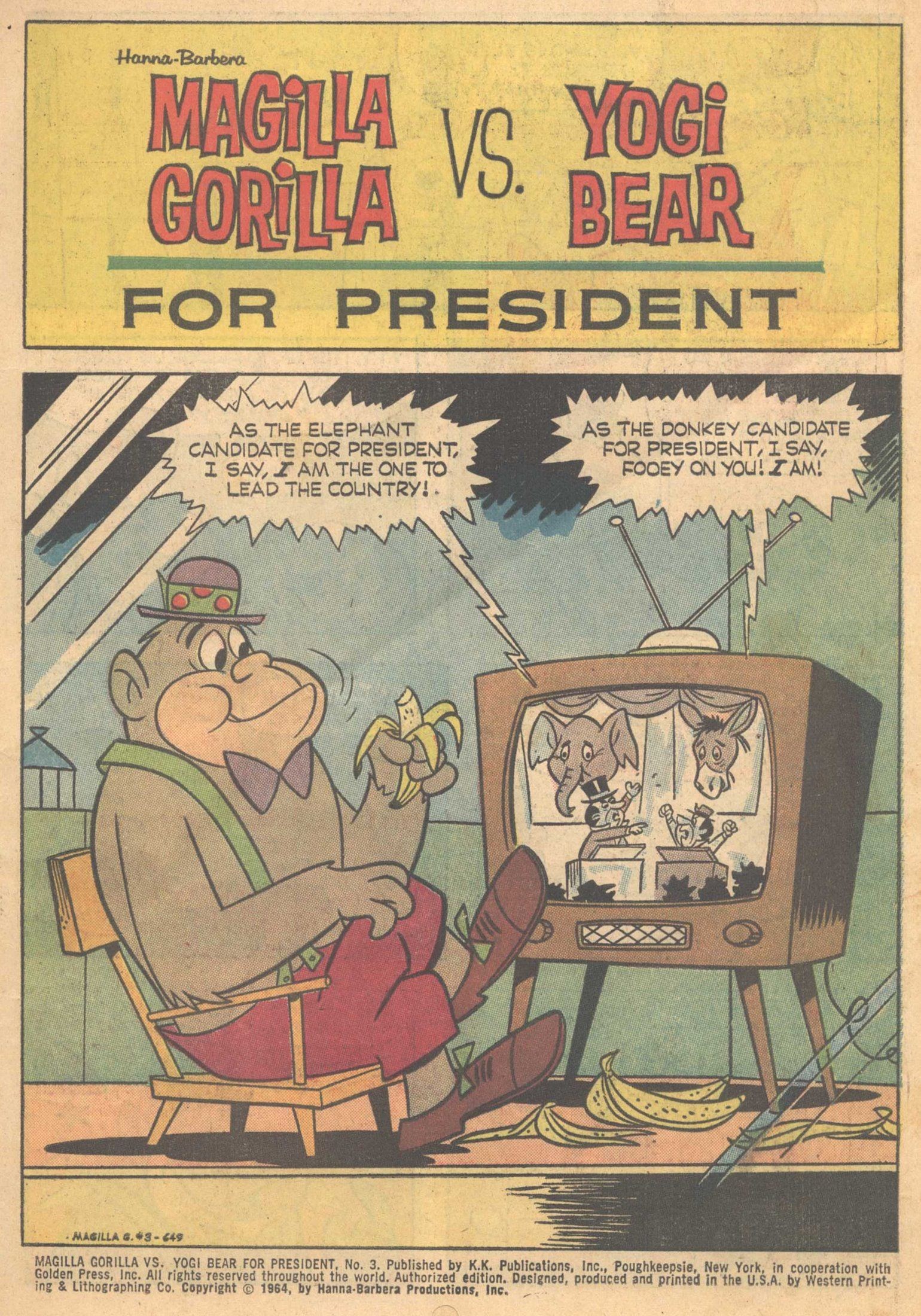 Read online Magilla Gorilla (1964) comic -  Issue #3 - 3