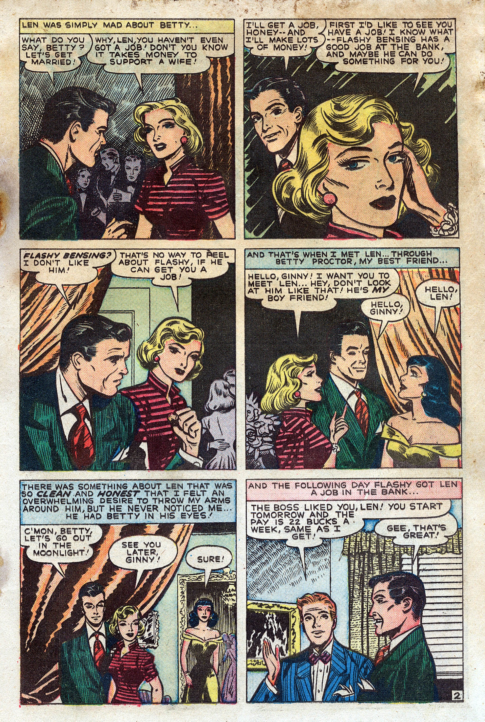 Read online Love Secrets (1949) comic -  Issue #2 - 25