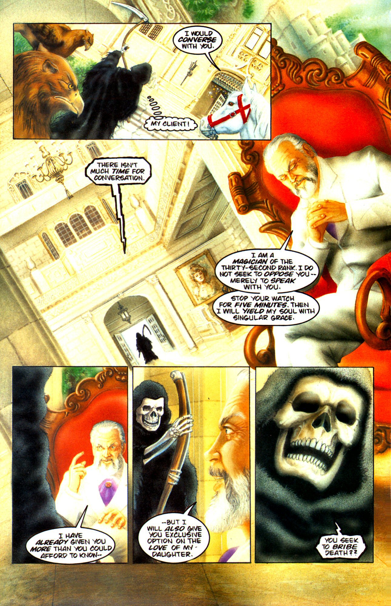 Read online Piers Anthony's Incarnations of Immortality: On A Pale Horse comic -  Issue #2 - 26