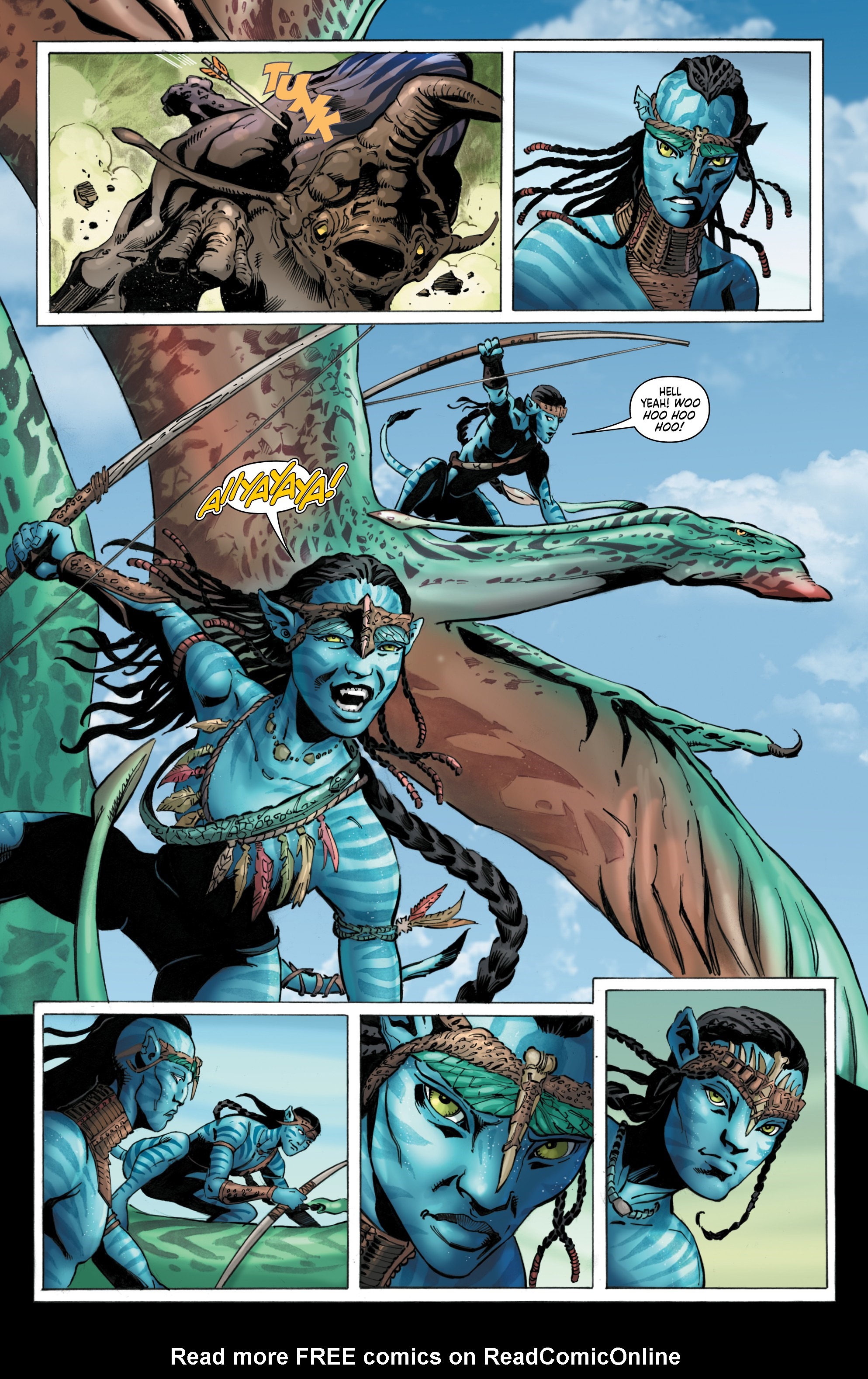 Read online Avatar: Tsu'tey's Path comic -  Issue #3 - 11