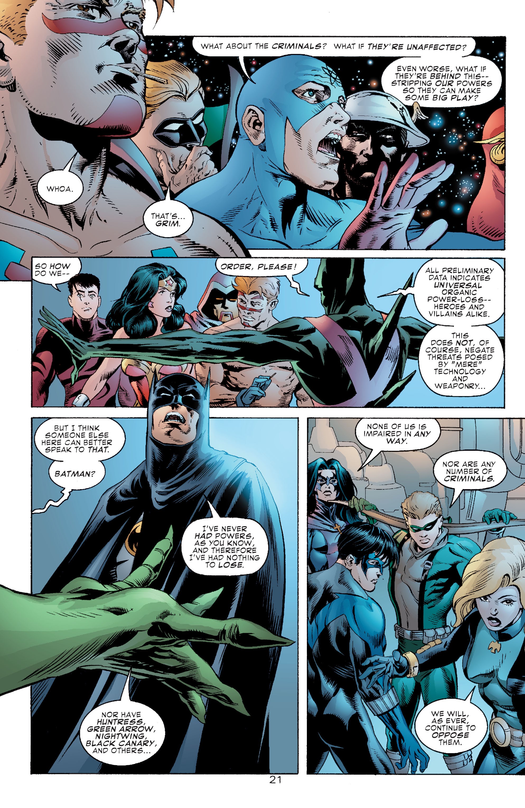 Read online JLA: Act of God comic -  Issue #1 - 22