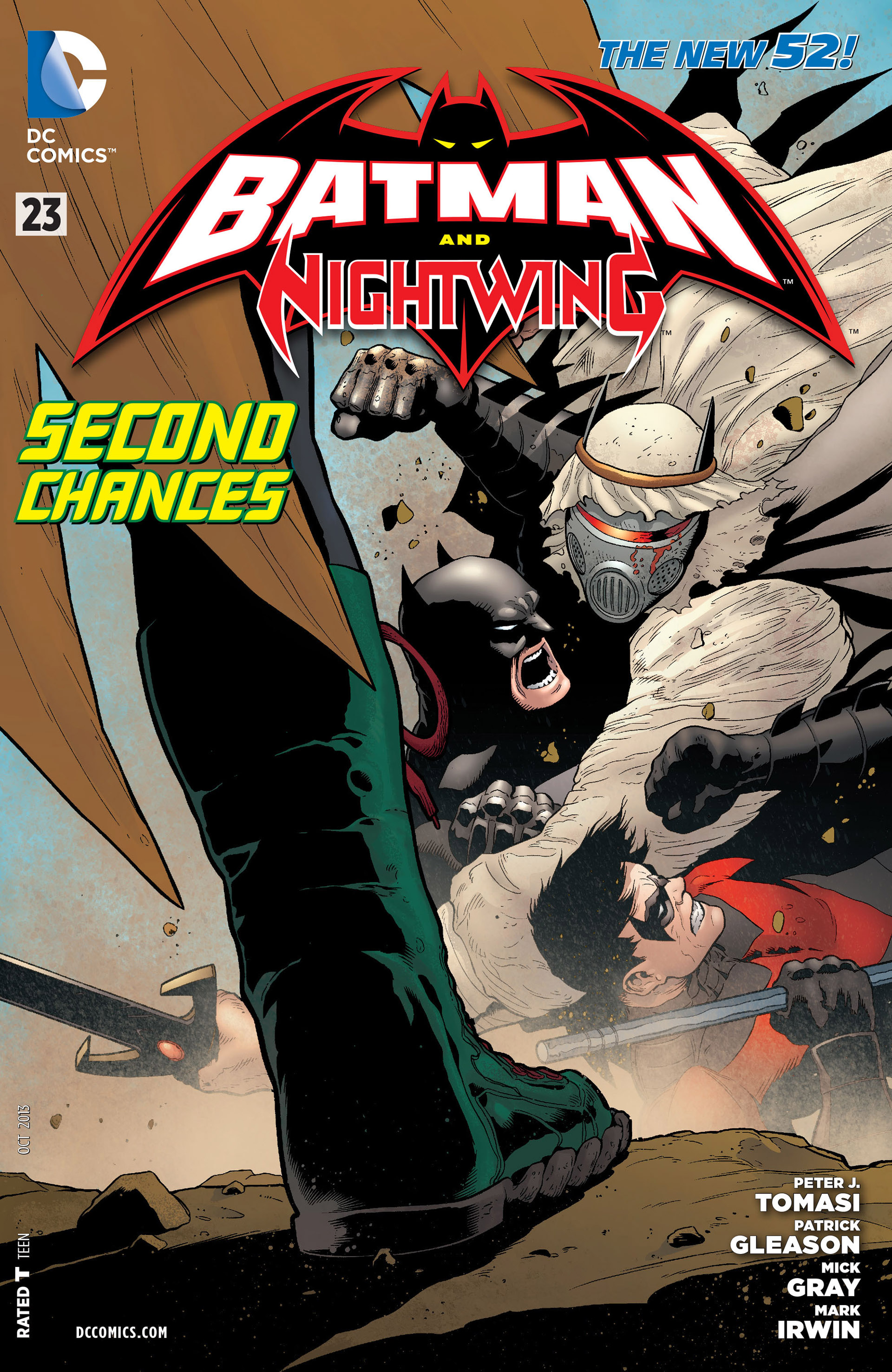 Read online Batman and Robin (2011) comic -  Issue #23 - Batman and Nightwing - 1