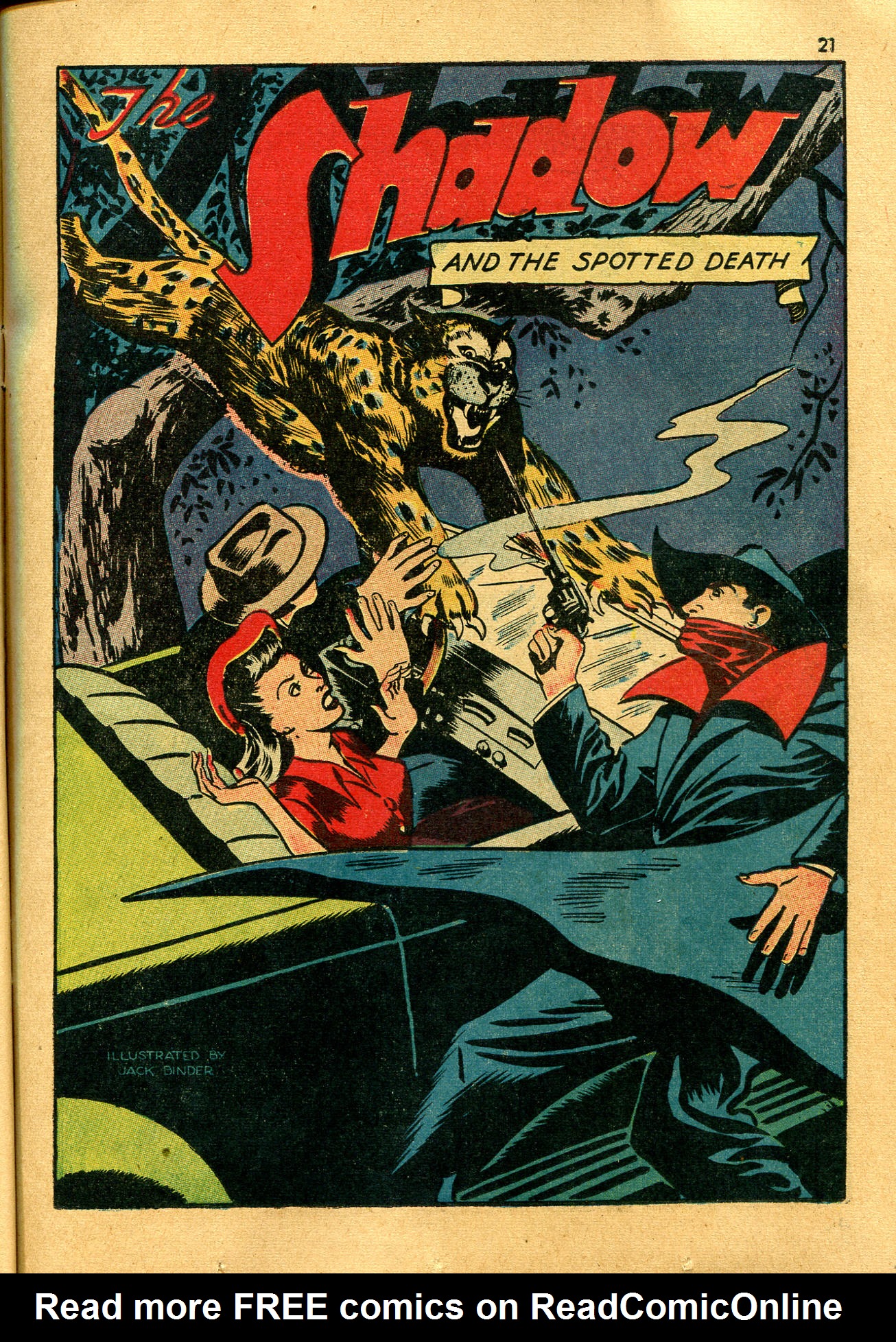 Read online Shadow Comics comic -  Issue #22 - 21