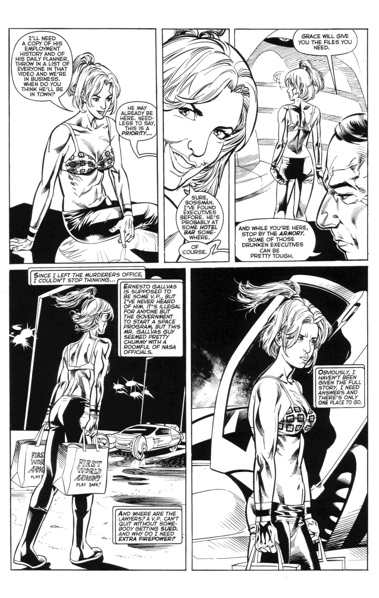 Read online Forever Amber comic -  Issue #1 - 10