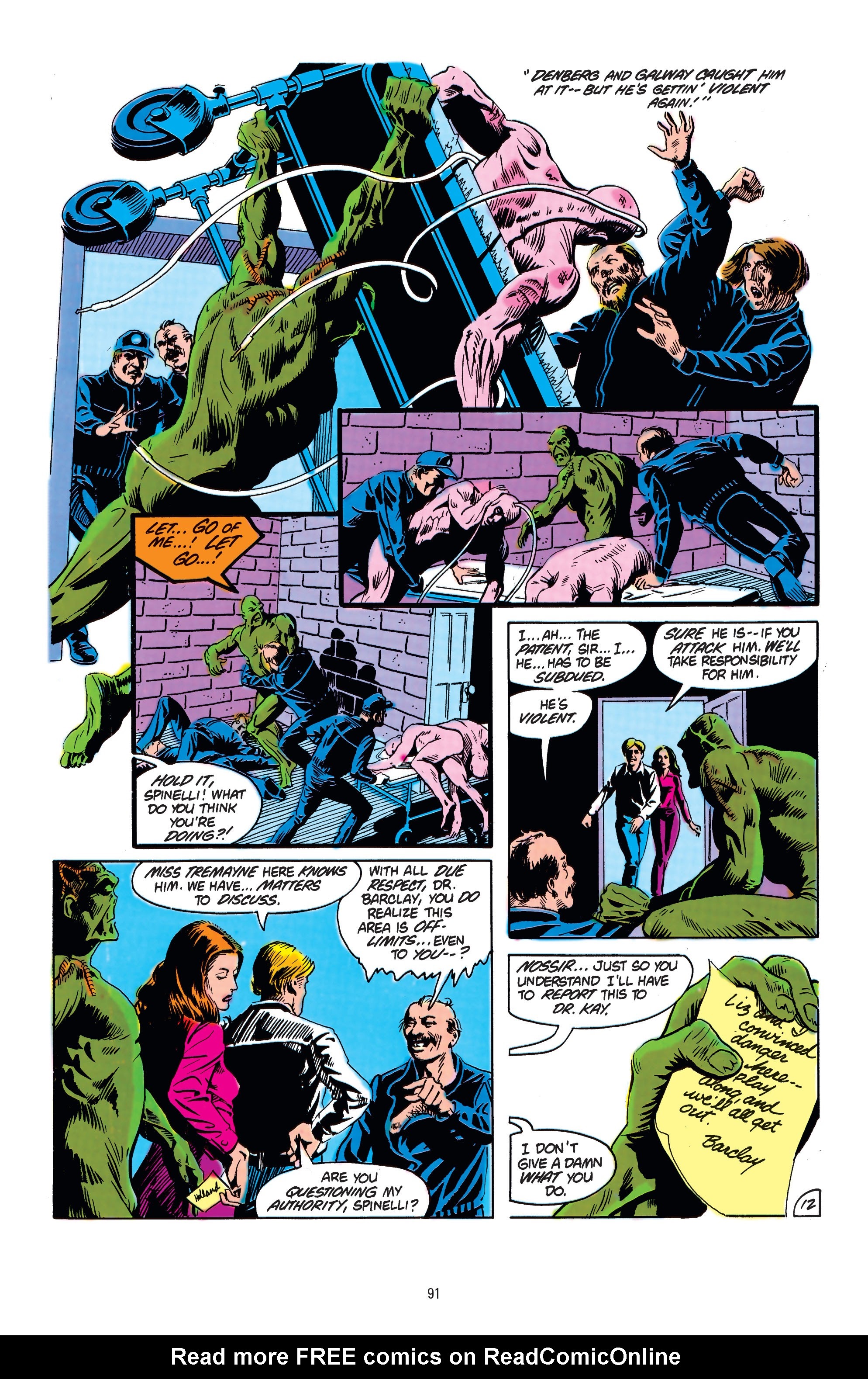 Read online Swamp Thing: The Bronze Age comic -  Issue # TPB 3 (Part 1) - 89