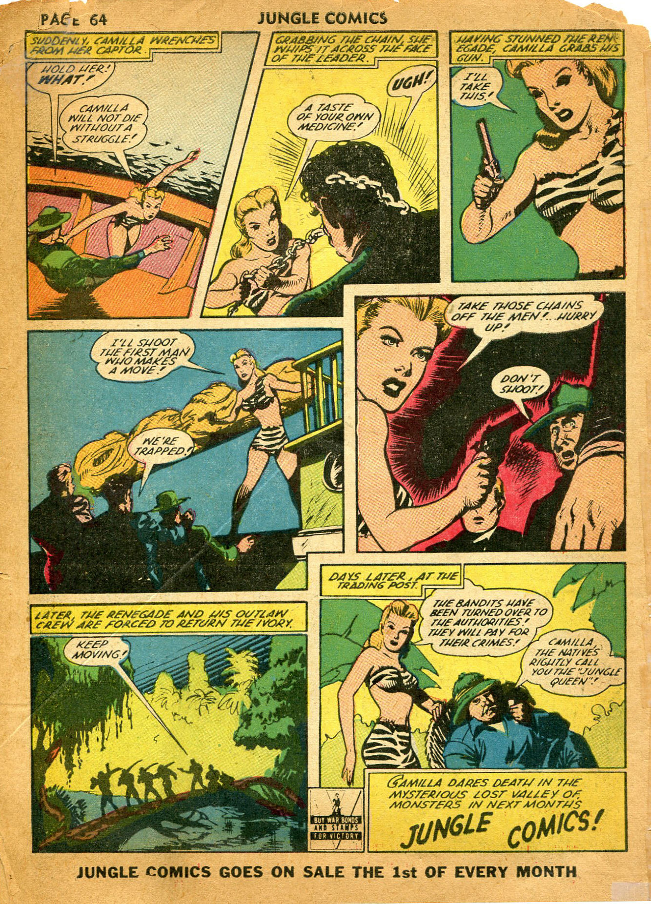 Read online Jungle Comics comic -  Issue #35 - 66