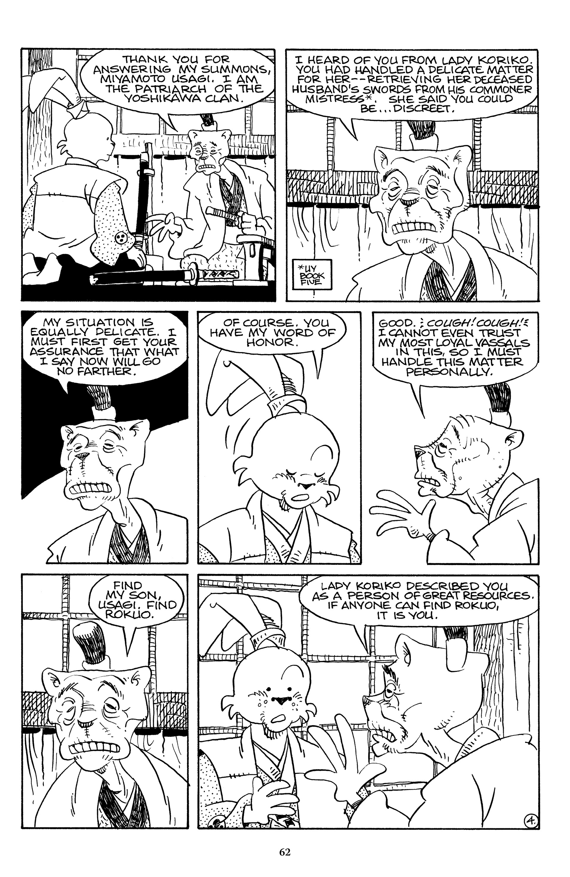 Read online The Usagi Yojimbo Saga (2021) comic -  Issue # TPB 4 (Part 1) - 61